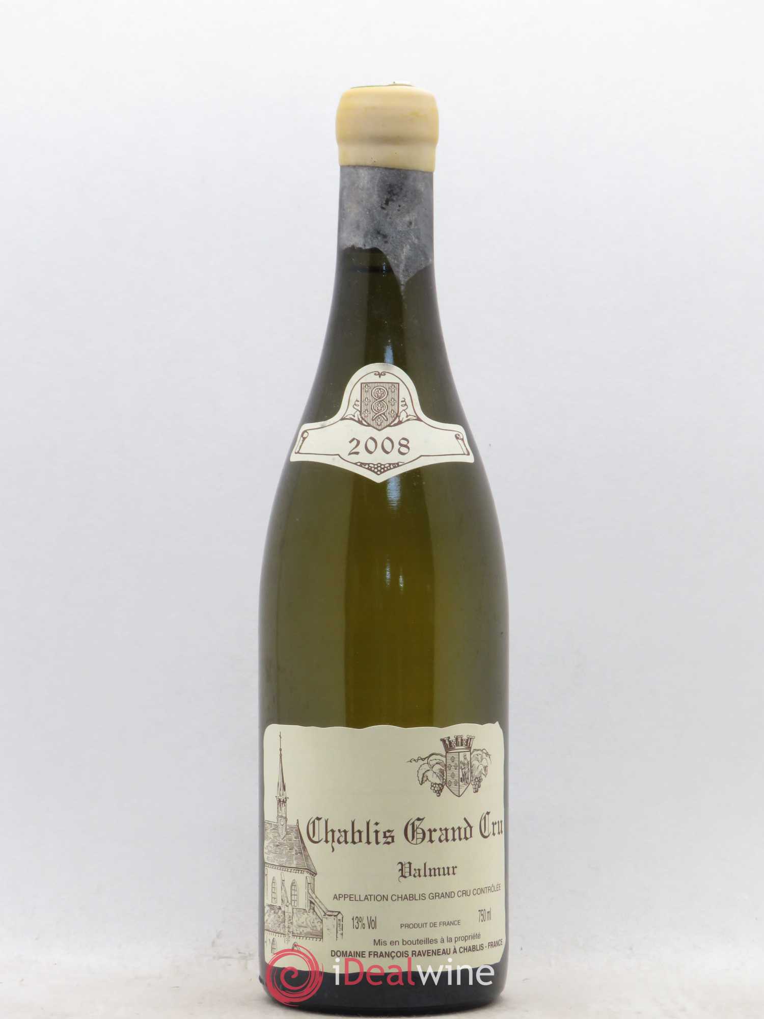 Chablis Grand Cru Valmur Raveneau (Domaine) 2008 - Lot de 1 bouteille - 0