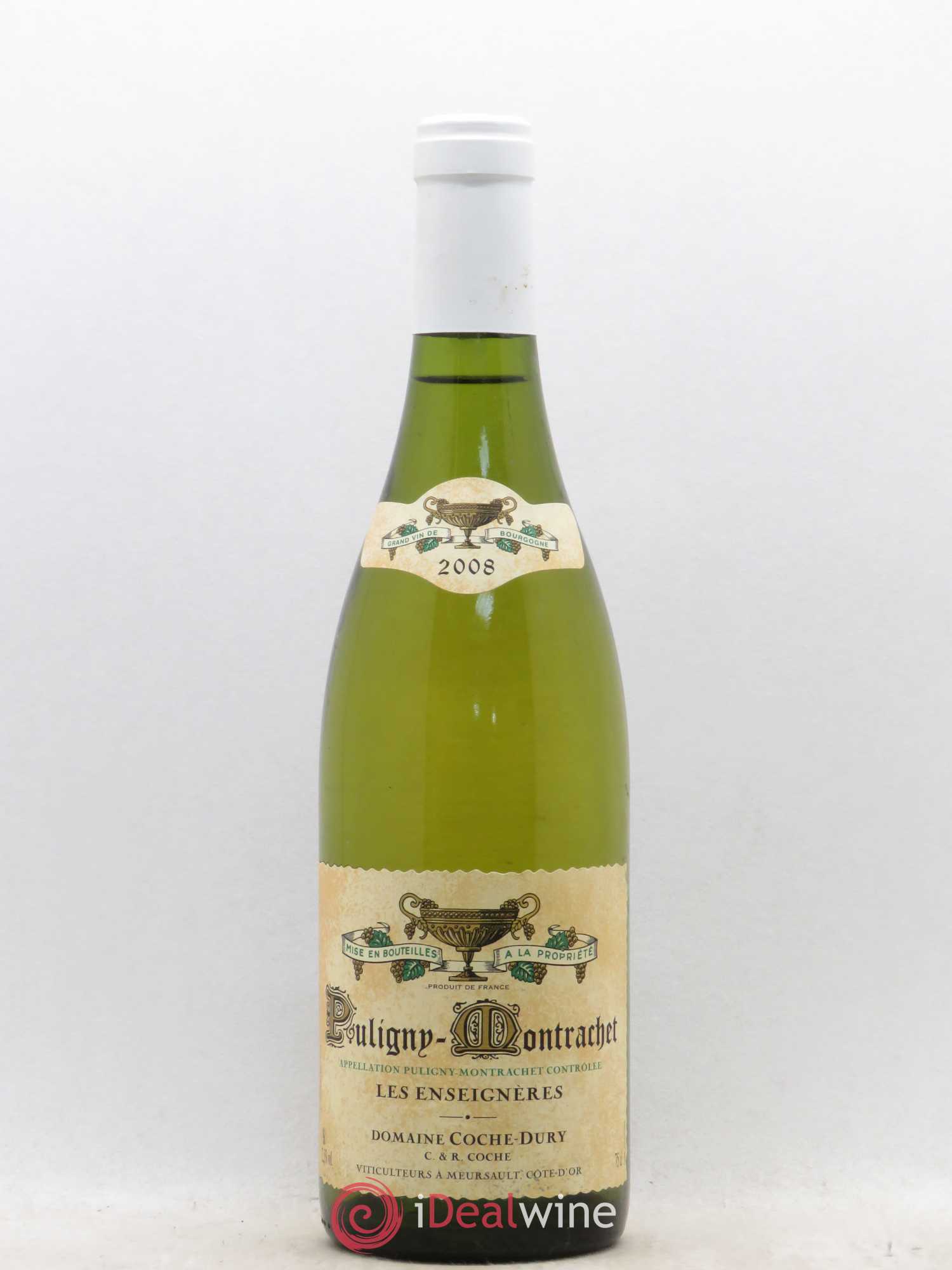 Puligny-Montrachet Les Enseignères Coche Dury (Domaine) 2008 - Lot de 1 bouteille - 0
