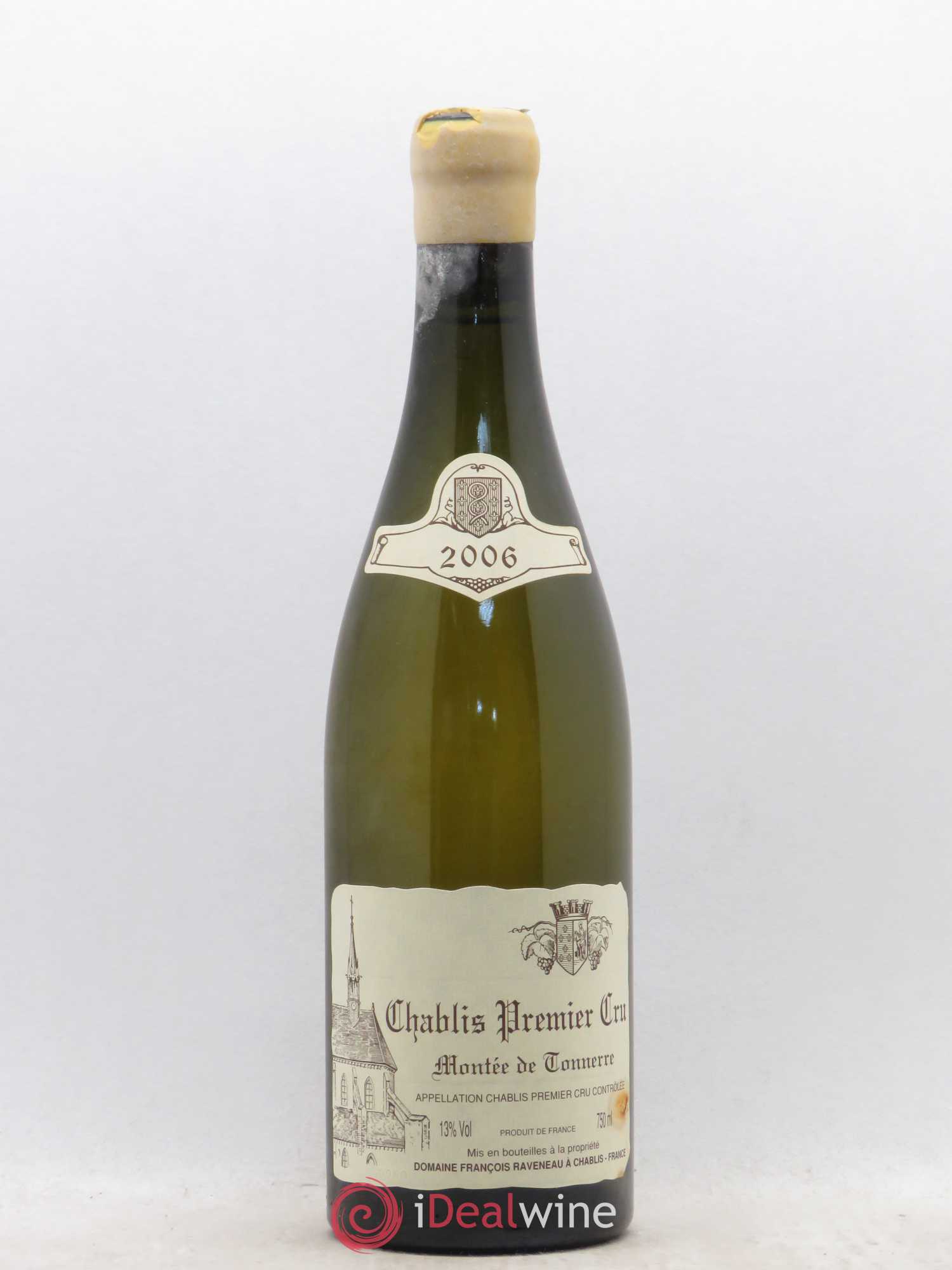Chablis 1er Cru Montée de Tonnerre Raveneau (Domaine) 2006 - Posten von 1 Flasche - 0