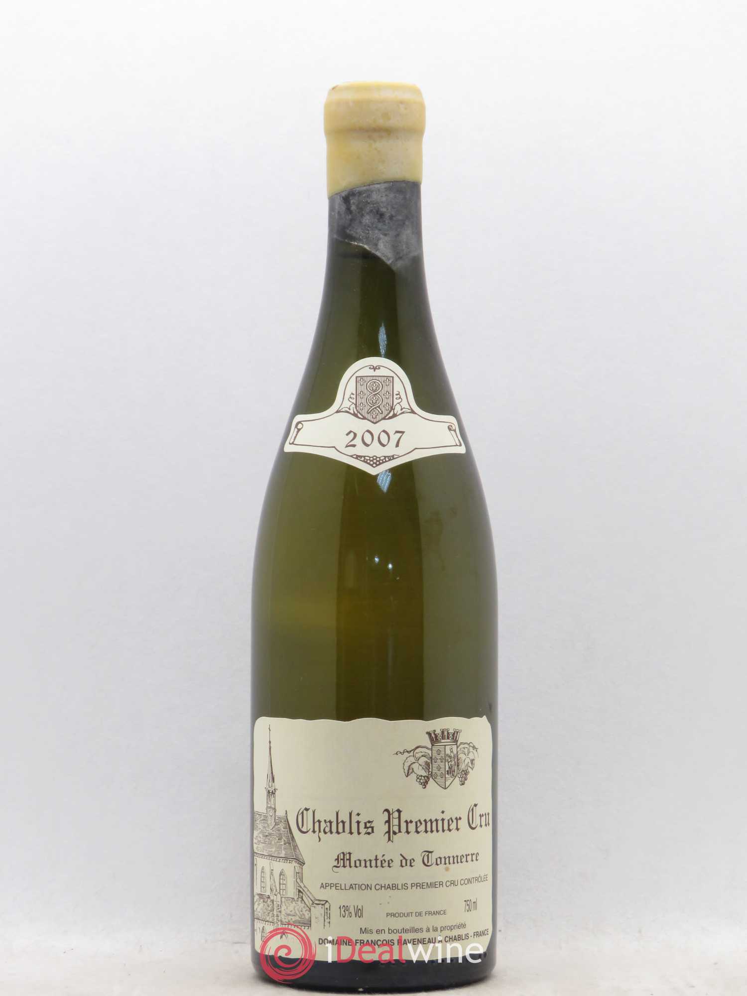 Chablis 1er Cru Montée de Tonnerre Raveneau (Domaine) 2007 - Posten von 1 Flasche - 0
