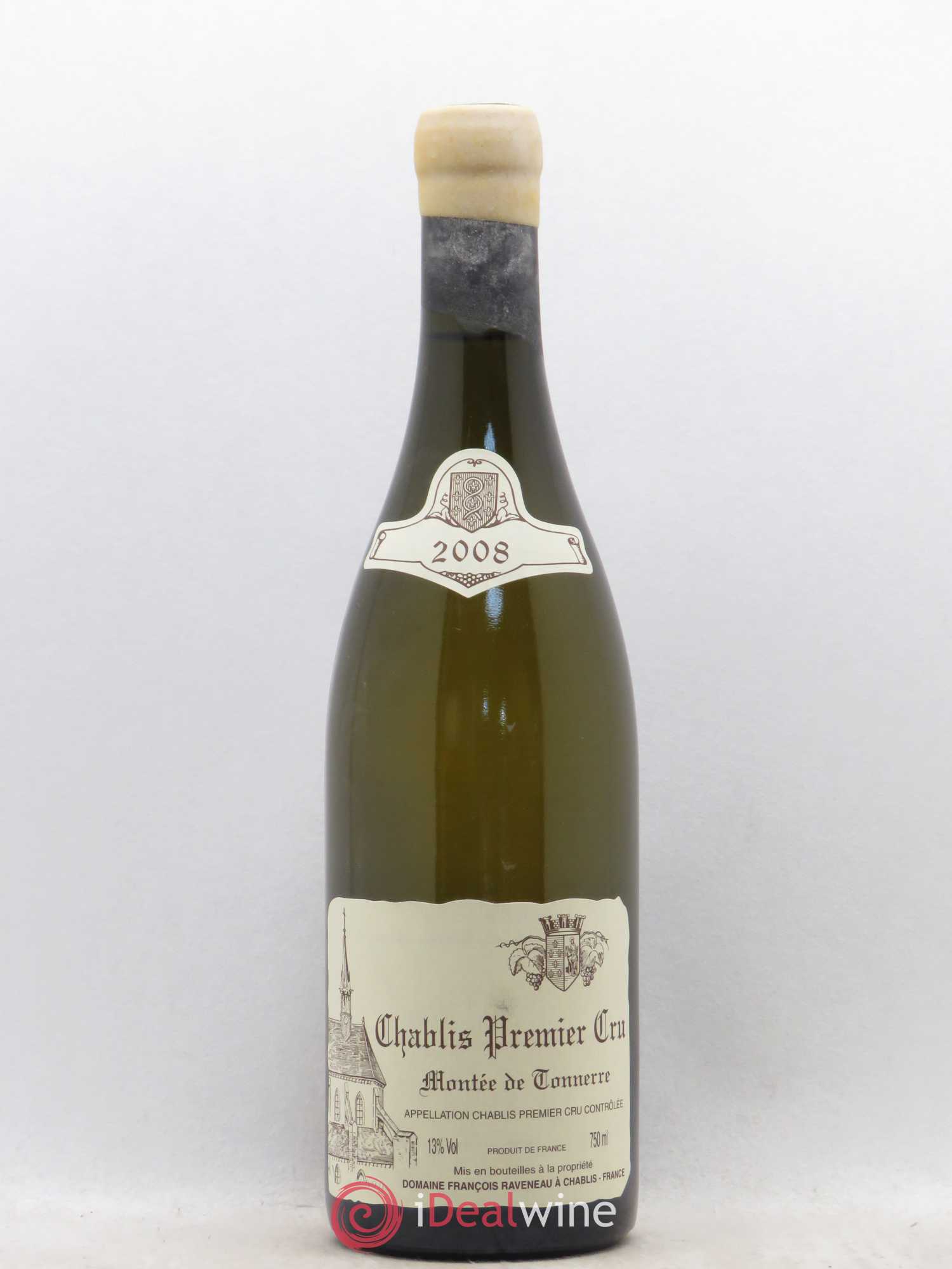 Chablis 1er Cru Montée de Tonnerre Raveneau (Domaine) 2008 - Lot de 1 bouteille - 0