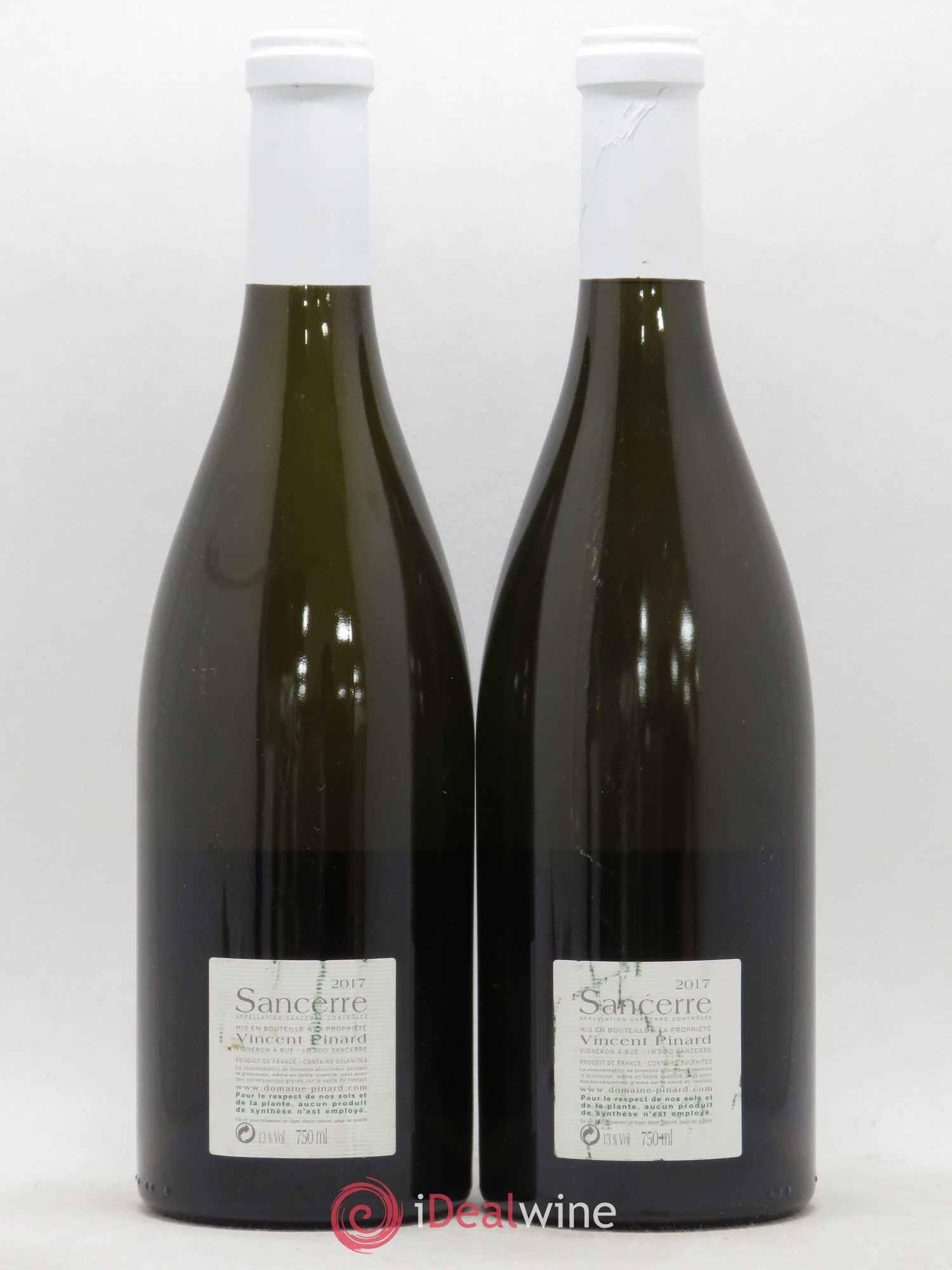 Sancerre Le Château Vincent Pinard 2017 - Lot de 2 bouteilles - 1
