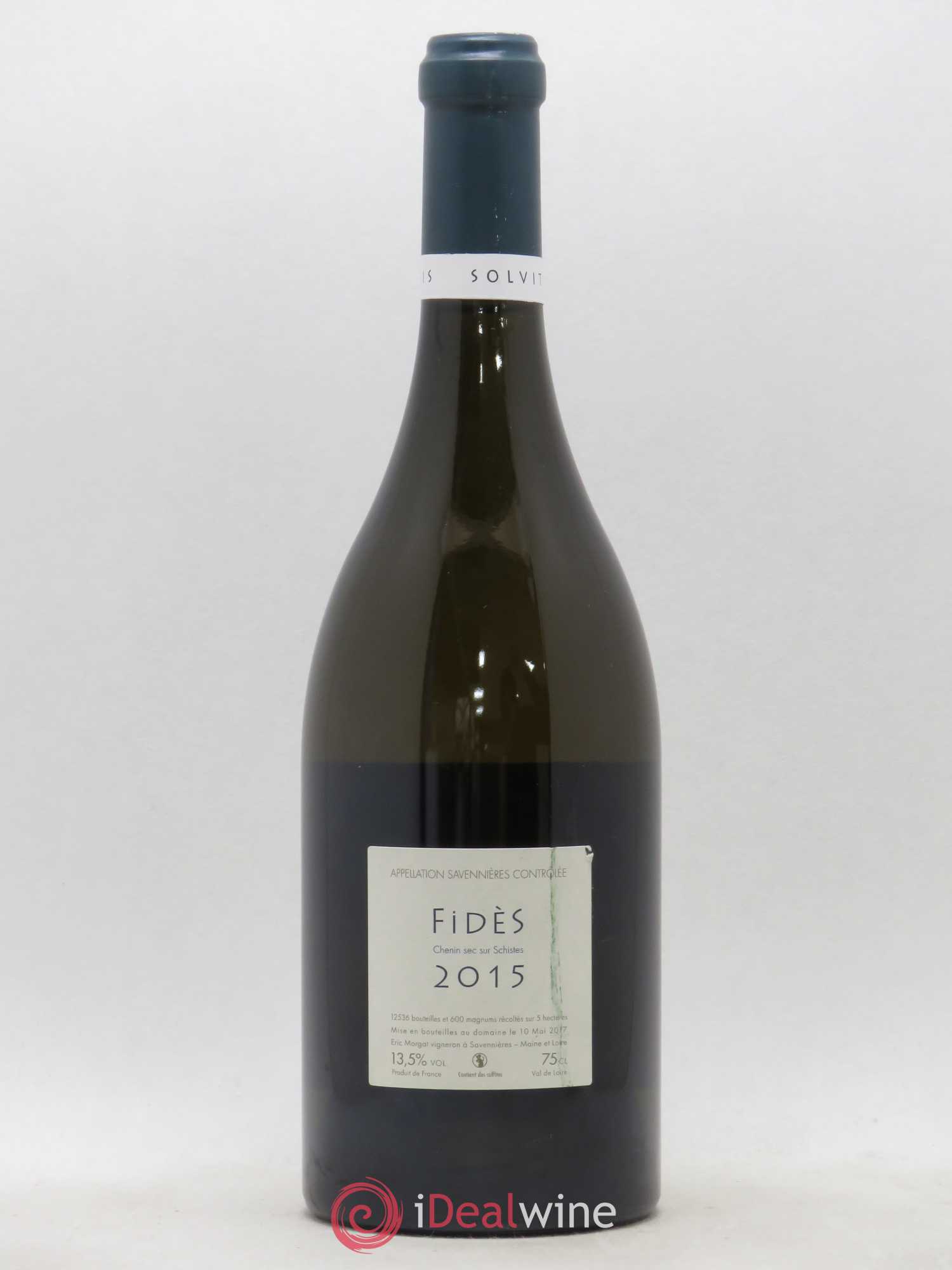 Savennières Fidès Eric Morgat 2015 - Lot de 1 bouteille - 1