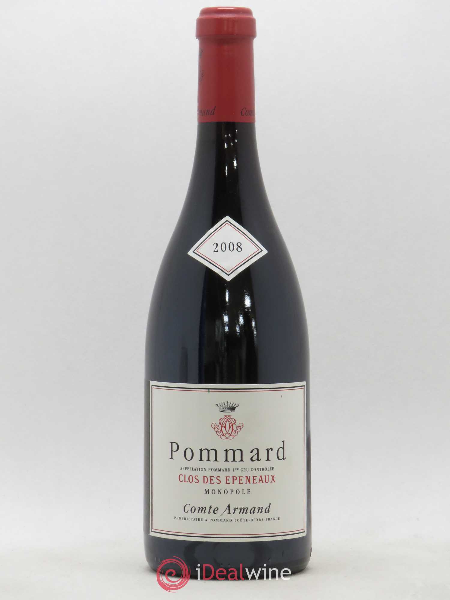 Pommard 1er Cru Clos des Epeneaux Comte Armand 2008 - Lot de 1 bouteille - 0