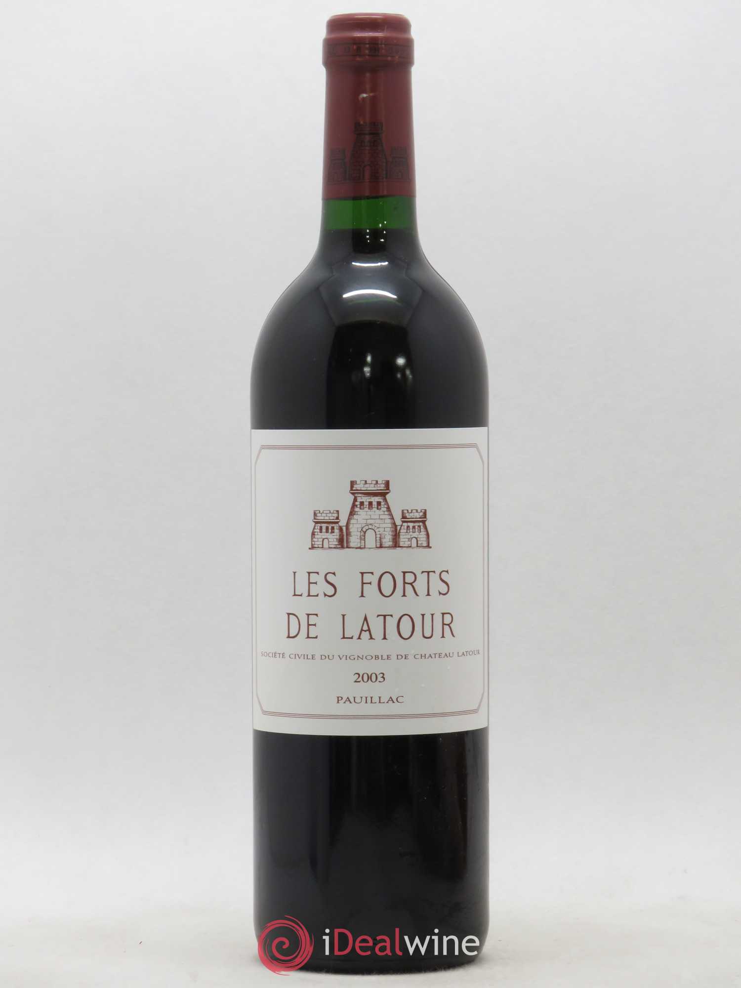 Les Forts de Latour Second Vin 2003 - Lot de 1 bouteille - 0