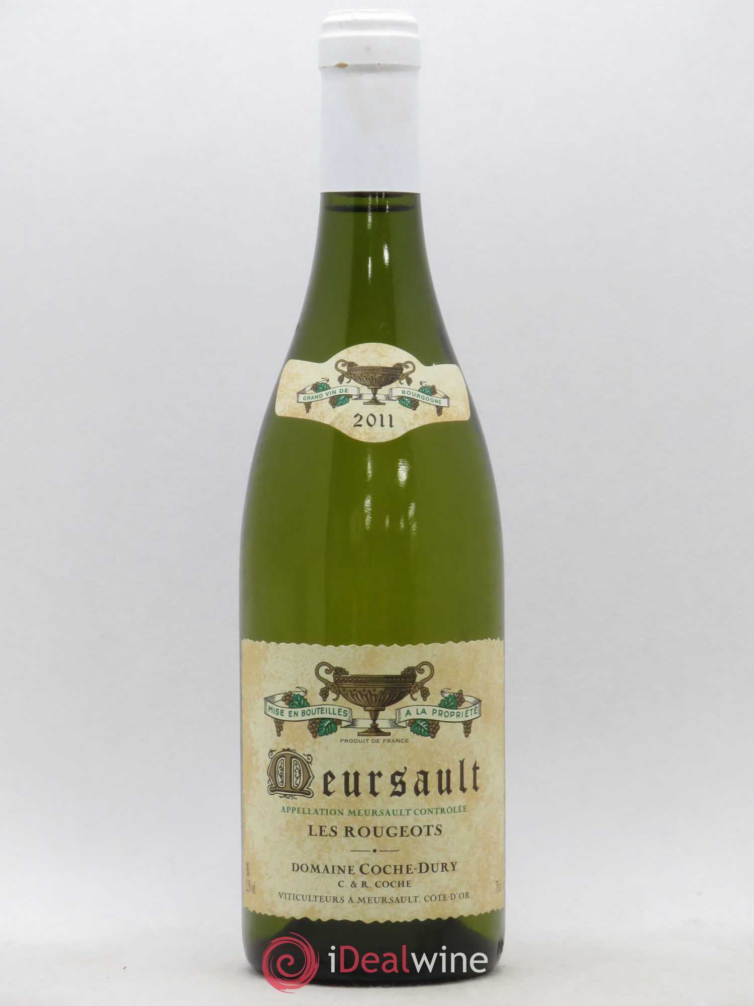 Meursault Les Rougeots Coche Dury (Domaine) 2011 - Lot de 1 bouteille - 0