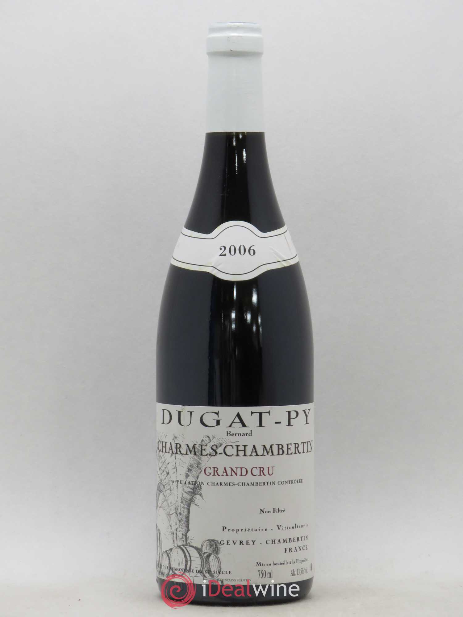 Charmes-Chambertin Grand Cru Dugat-Py 2006 - Lot de 1 bouteille - 0