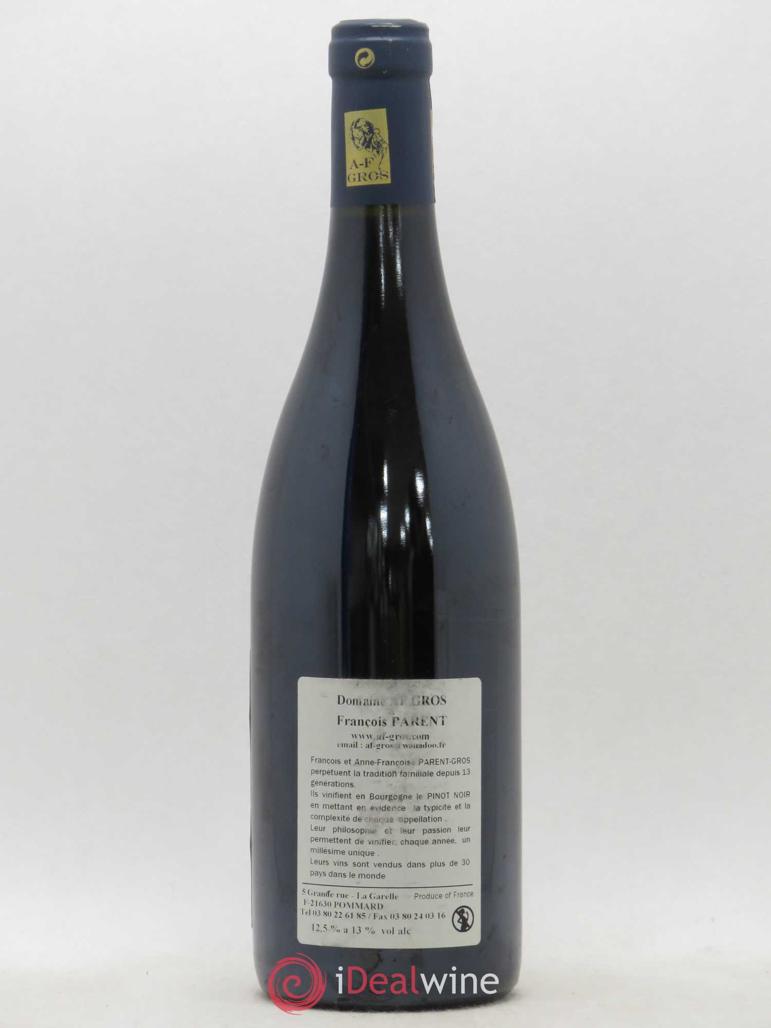 Richebourg Grand Cru A.-F. Gros 2008 - Lot de 1 bouteille - 1