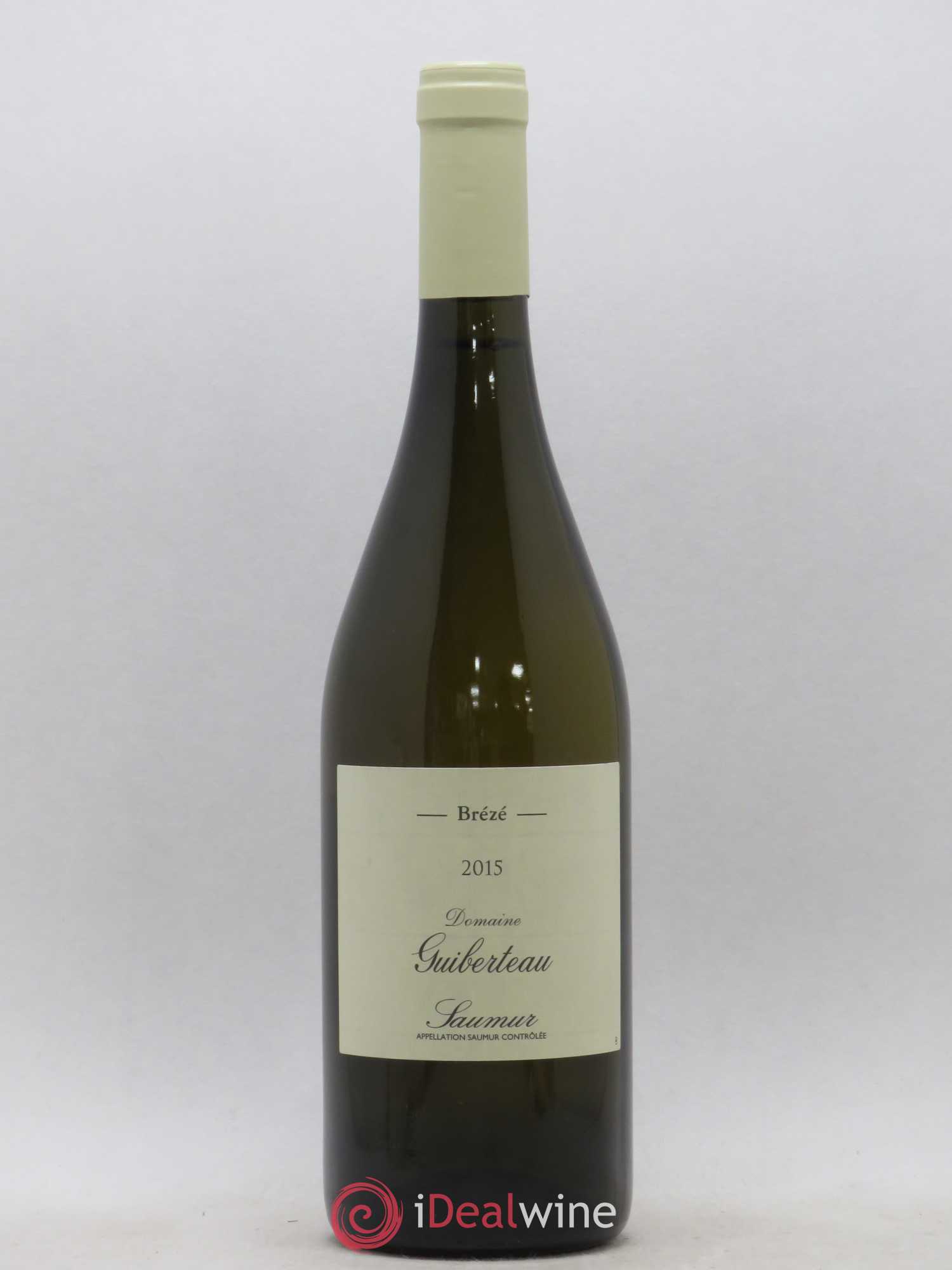 Saumur Brézé Domaine Guiberteau 2015 - Posten von 1 Flasche - 0