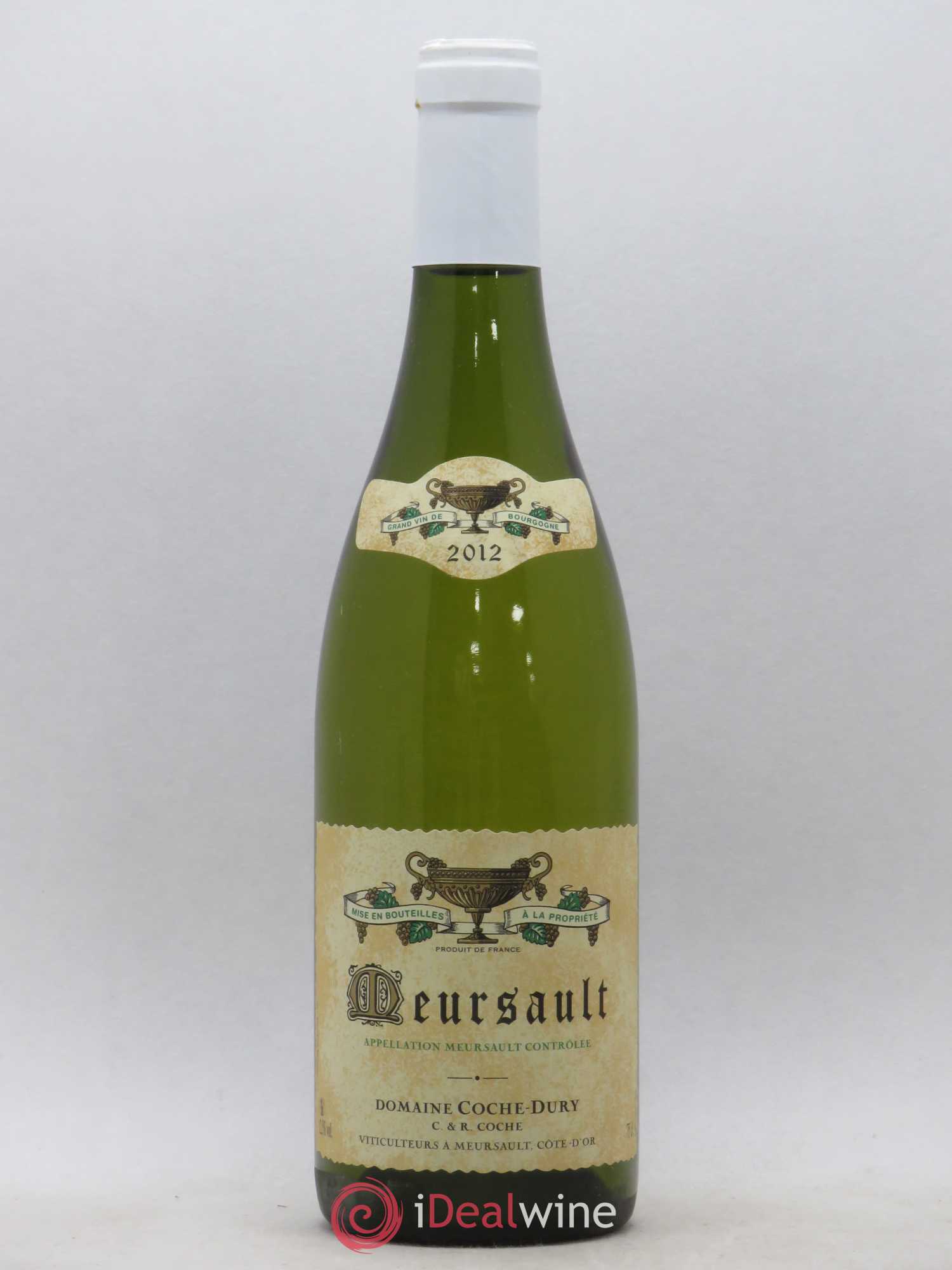Meursault Coche Dury (Domaine) 2012 - Lot de 1 bouteille - 0