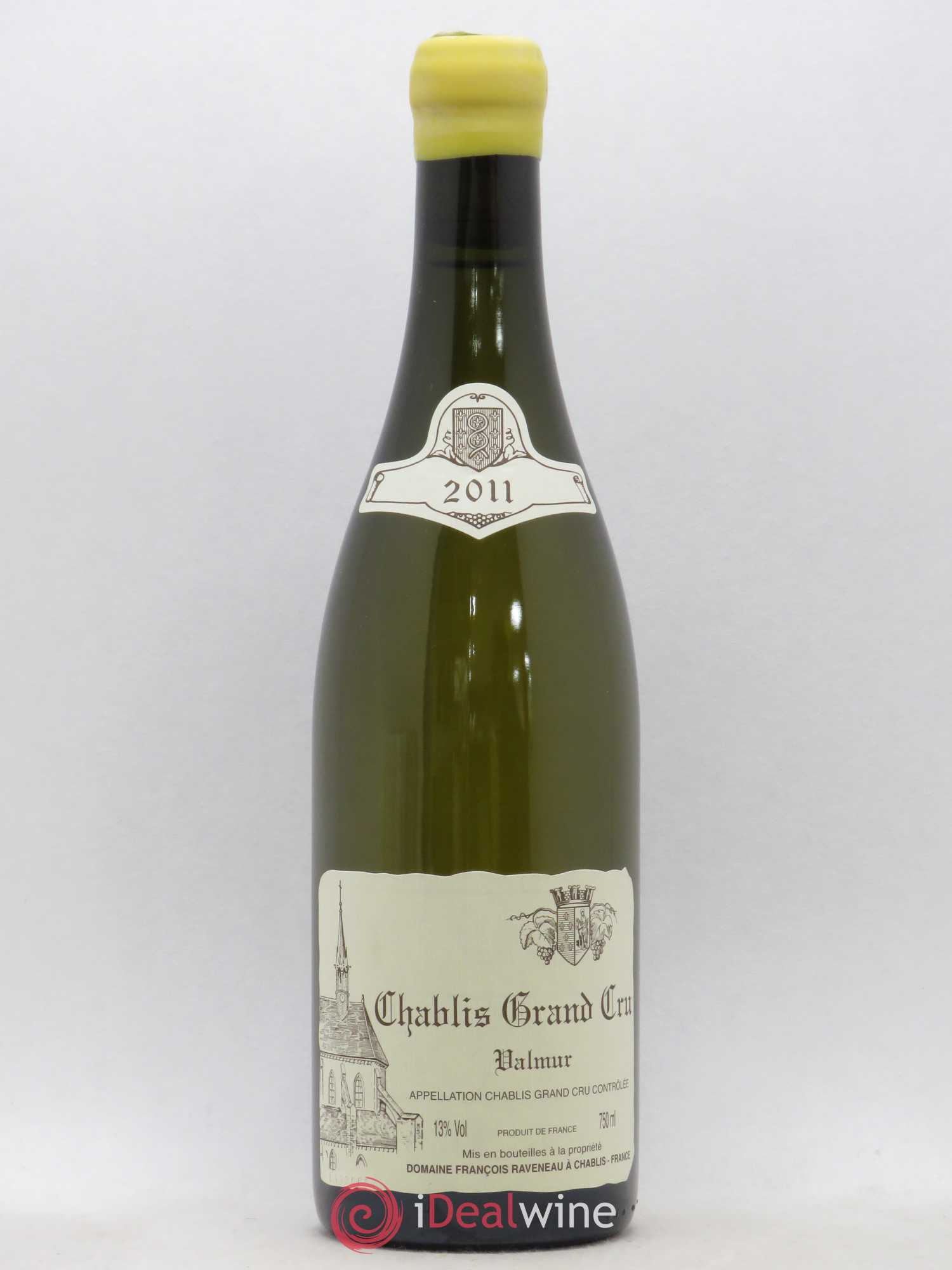 Chablis Grand Cru Valmur Raveneau (Domaine) 2011 - Lot de 1 bouteille - 0