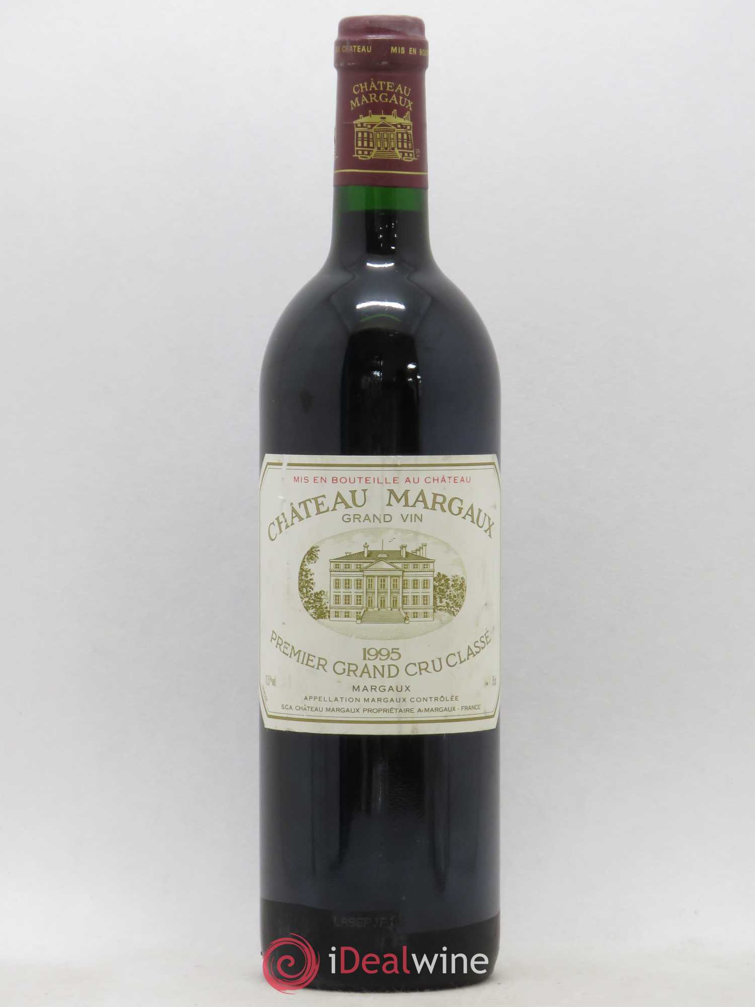 Château Margaux 1er Grand Cru Classé 1995 - Lot de 1 bouteille - 0