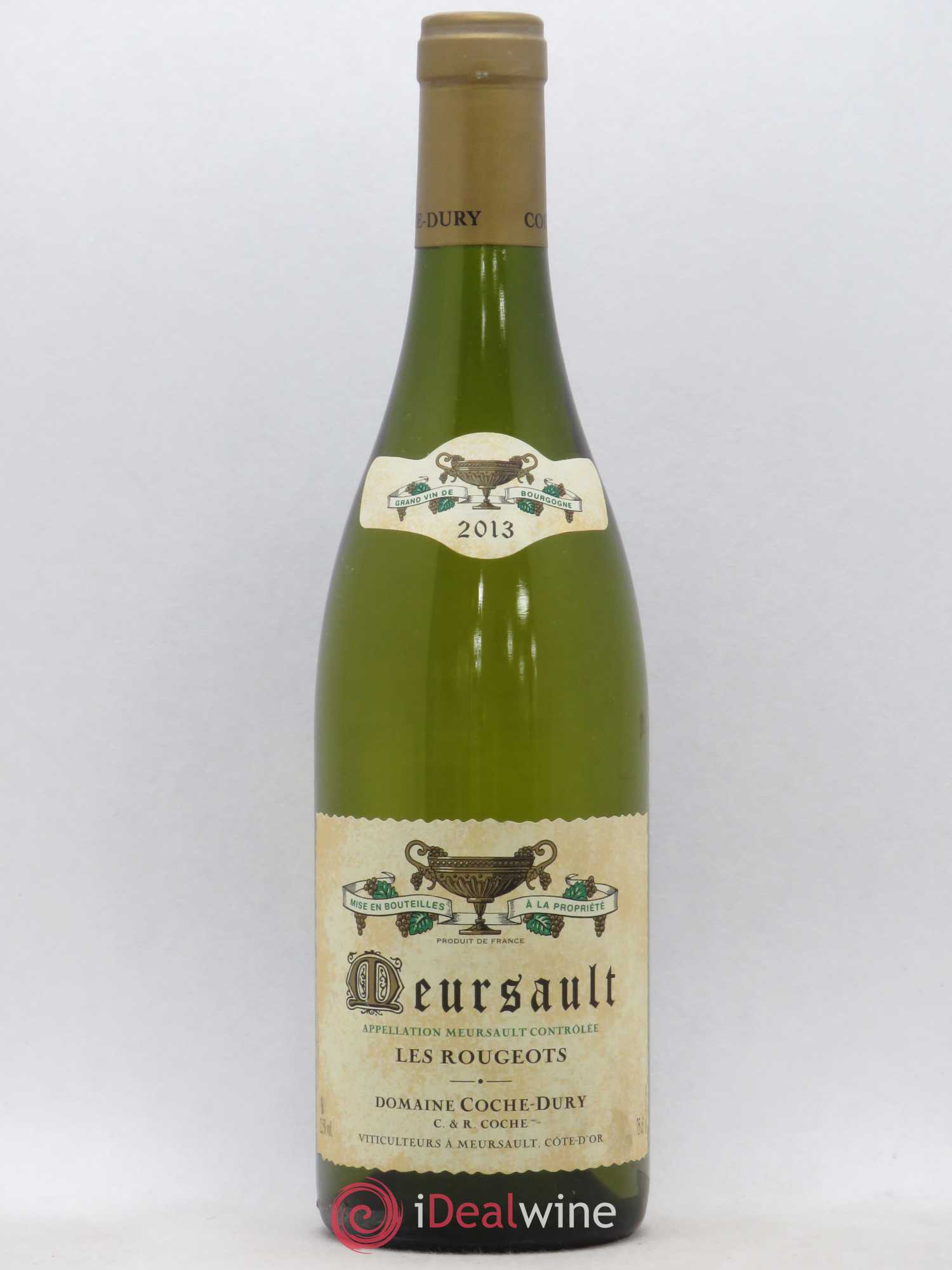 Meursault Les Rougeots Coche Dury (Domaine) 2013 - Lot de 1 bouteille - 0