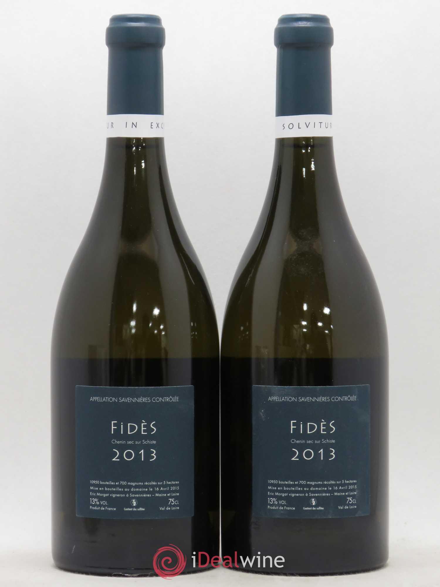 Savennières Fidès Eric Morgat 2013 - Lot de 2 bouteilles - 1