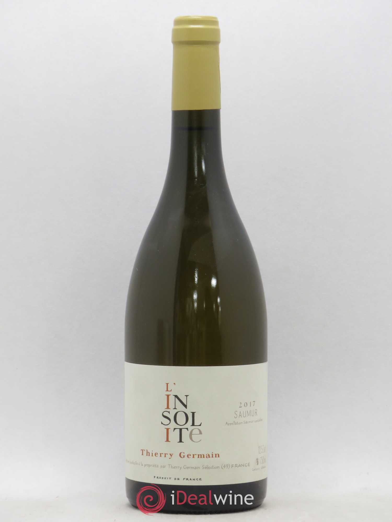 Saumur Insolite Domaine des Roches Neuves - Thierry Germain 2017 - Lot de 1 bouteille - 0
