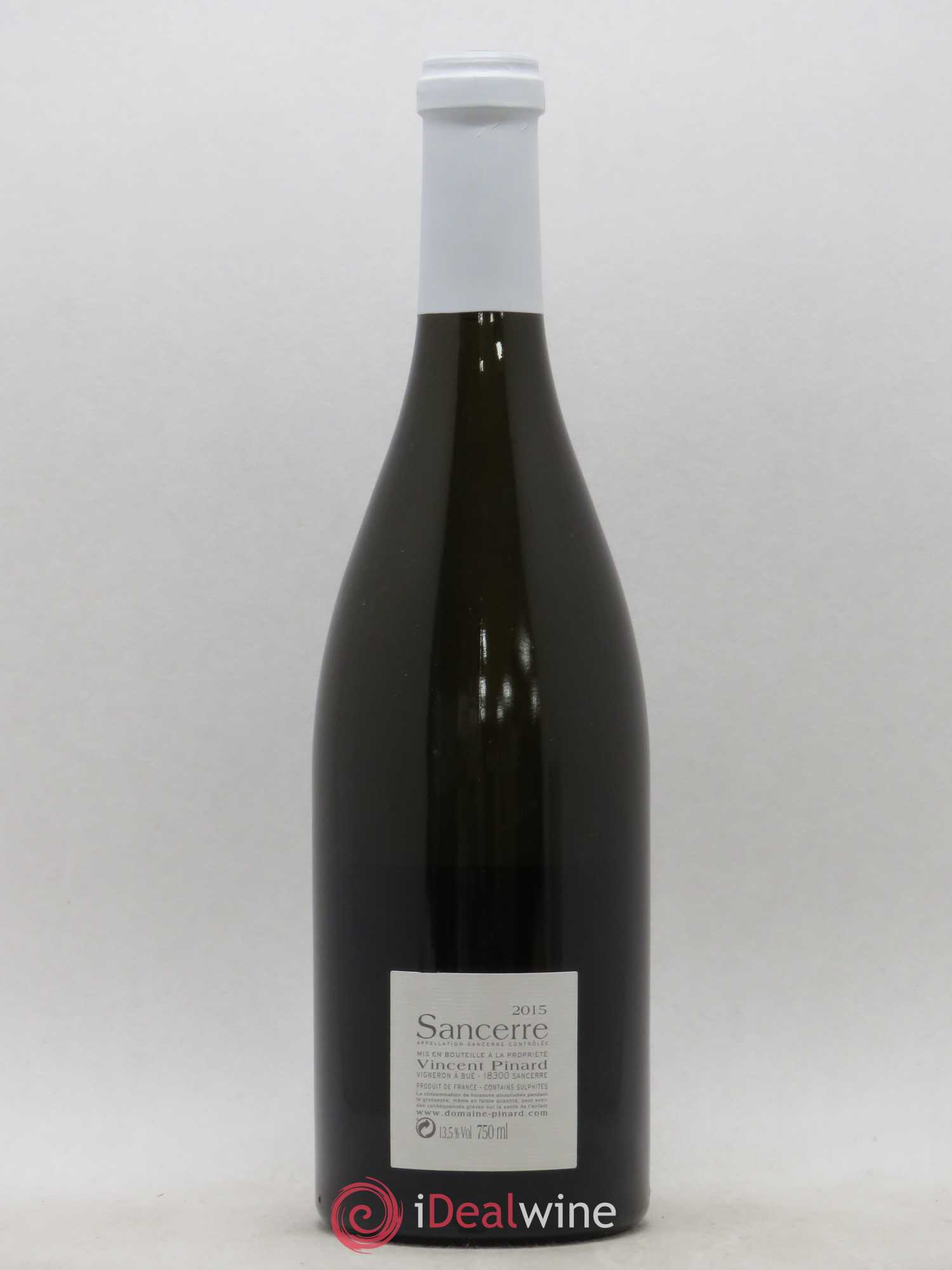 Sancerre Grand Chemarin Vincent Pinard 2015 - Lot de 1 bouteille - 1