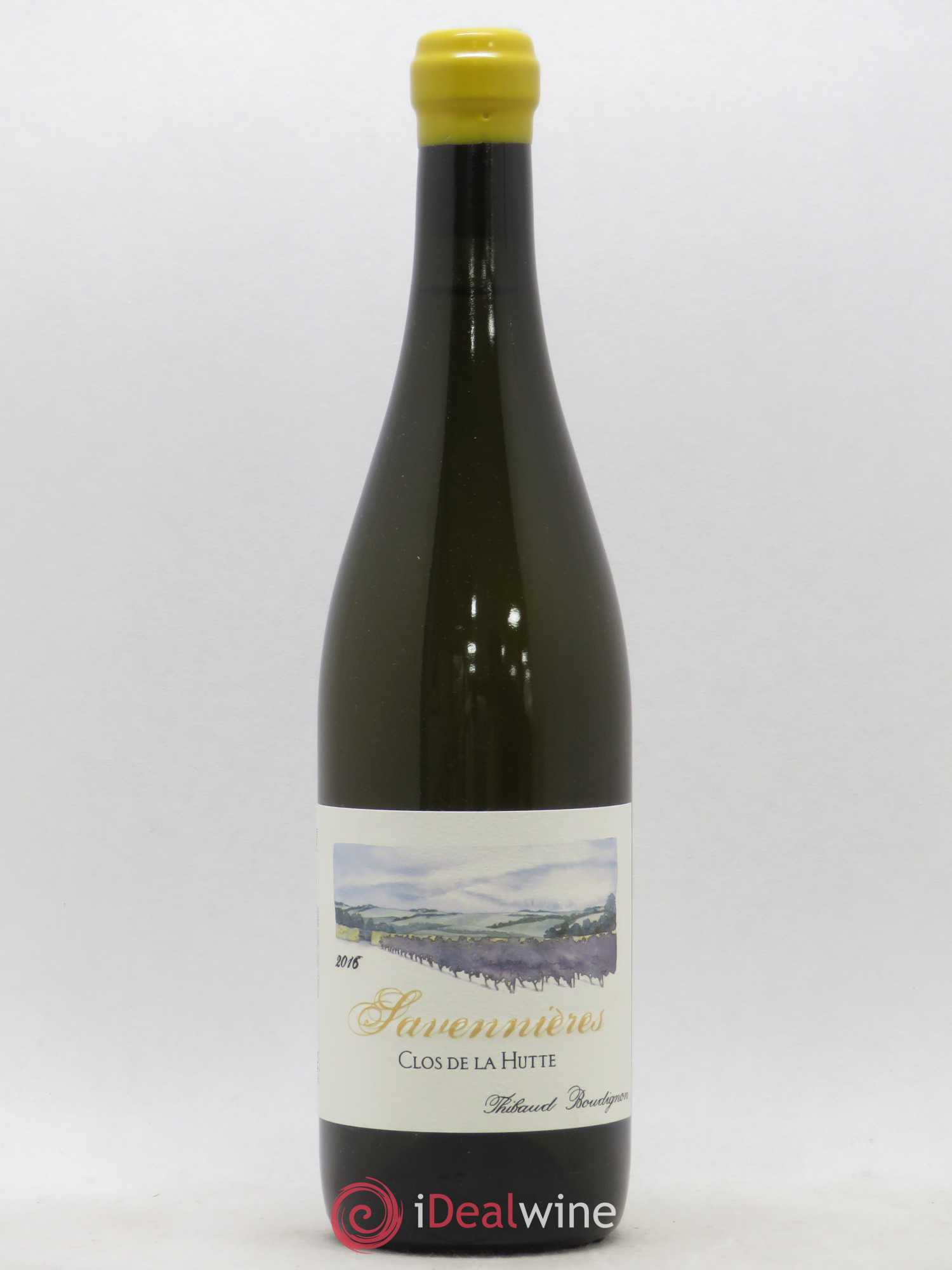 Savennières Clos de la Hutte Thibaud Boudignon 2016 - Lot de 1 bouteille - 0