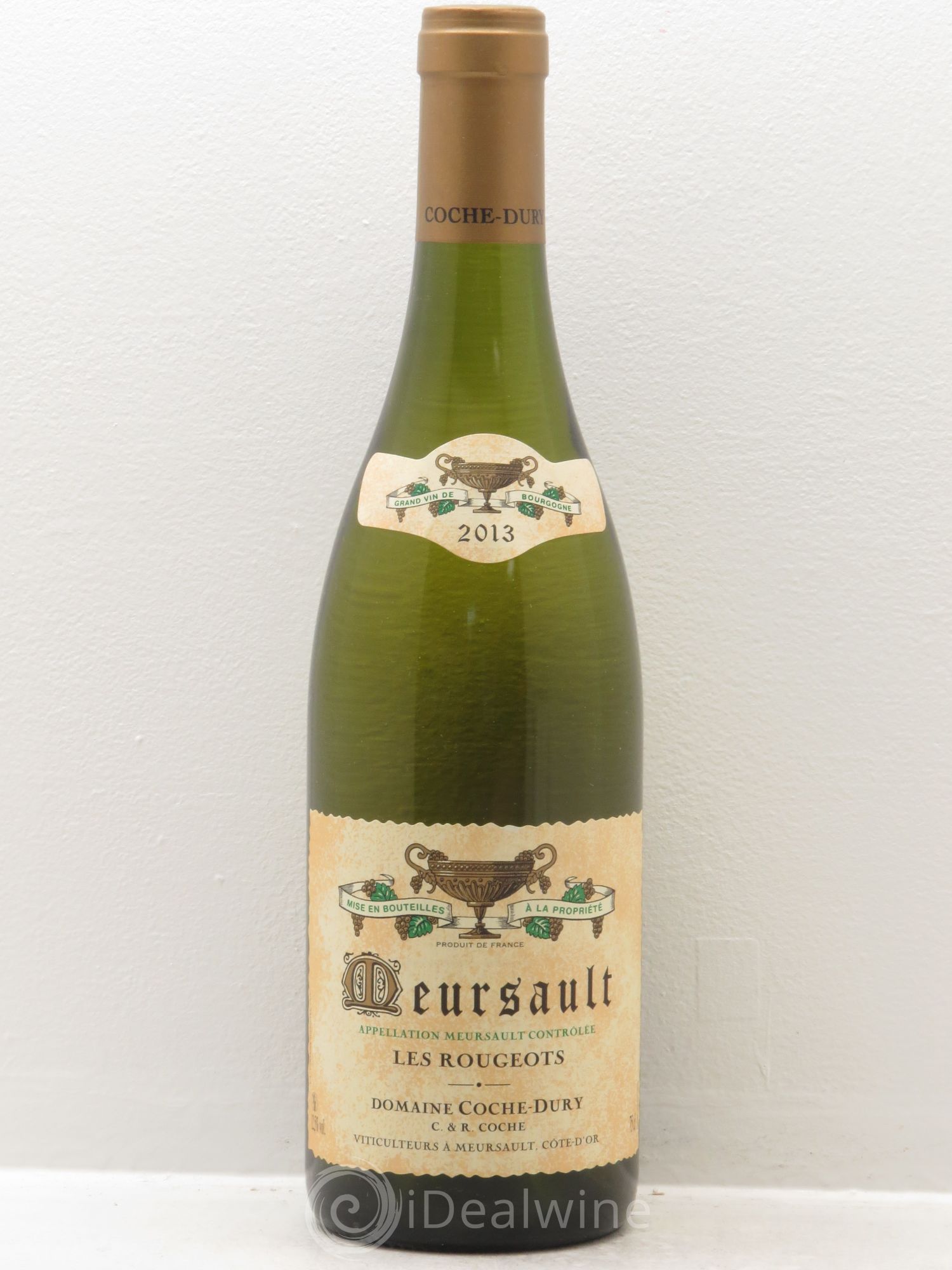Meursault Les Rougeots Coche Dury (Domaine) 2013 - Lot de 1 bouteille - 0