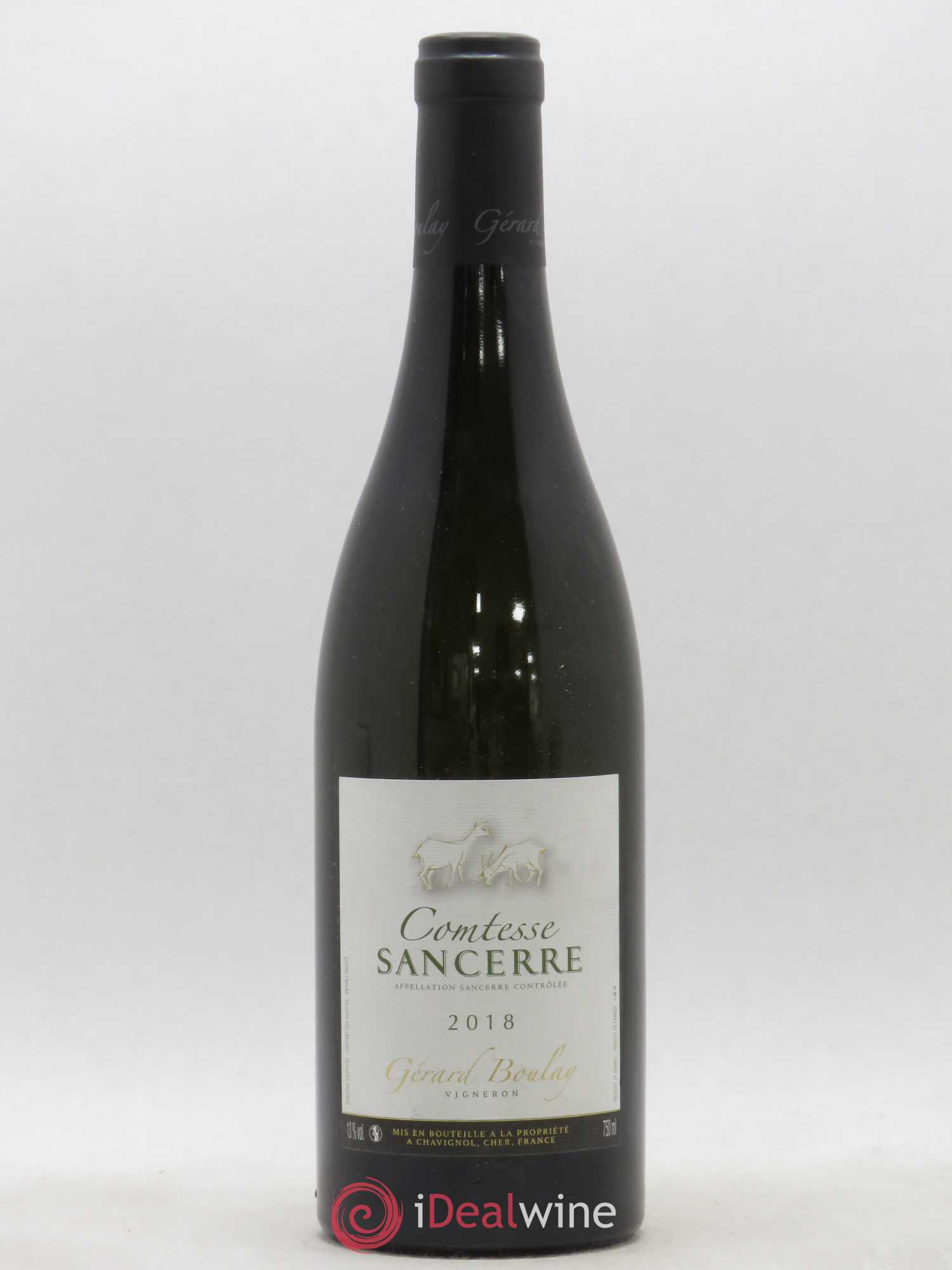 Sancerre Comtesse Gérard Boulay 2018 - Lot de 1 bouteille - 0