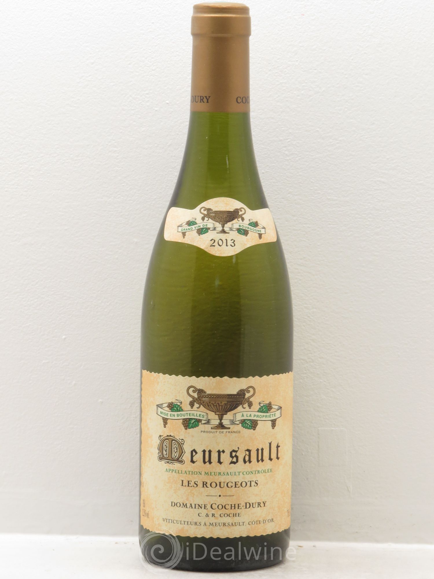 Meursault Les Rougeots Coche Dury (Domaine) 2013 - Lot de 1 bouteille - 0
