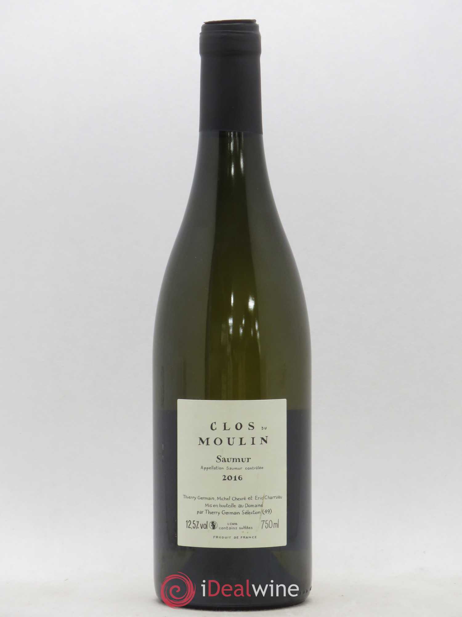 Saumur Clos du Moulin Domaine des Roches Neuves - Thierry Germain 2016 - Lot de 1 bouteille - 1