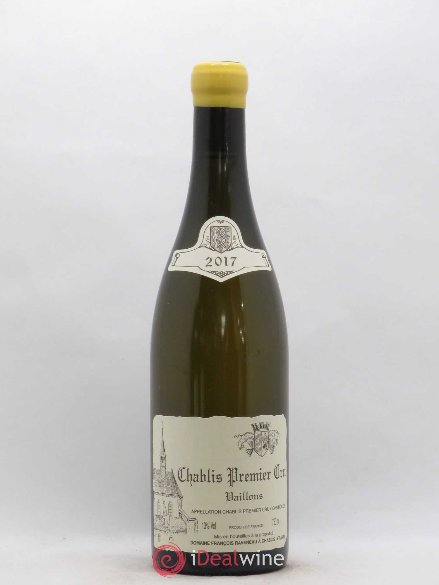 Chablis 1er Cru Vaillons Raveneau (Domaine) 2017 - Lot de 1 bouteille - 0