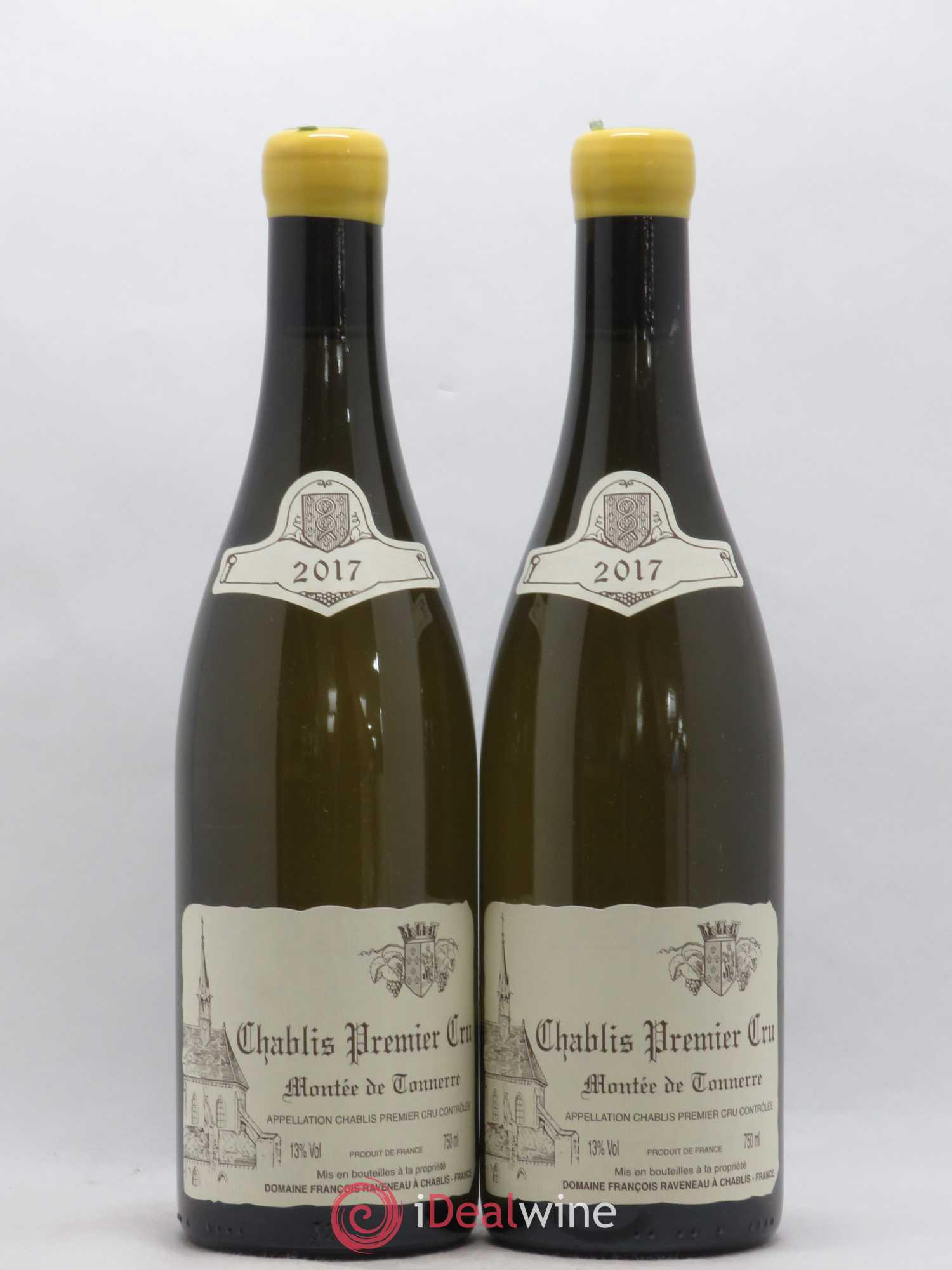 Chablis 1er Cru Montée de Tonnerre Raveneau (Domaine) 2017 - Posten von 2 Flaschen - 0
