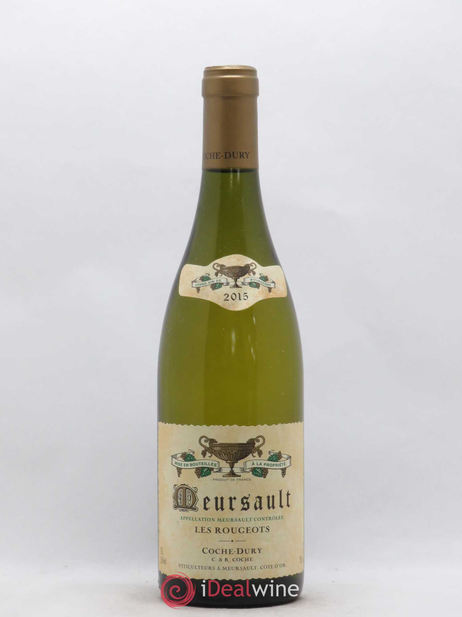 Meursault Les Rougeots Coche Dury (Domaine) 2015 - Lot de 1 bouteille - 0