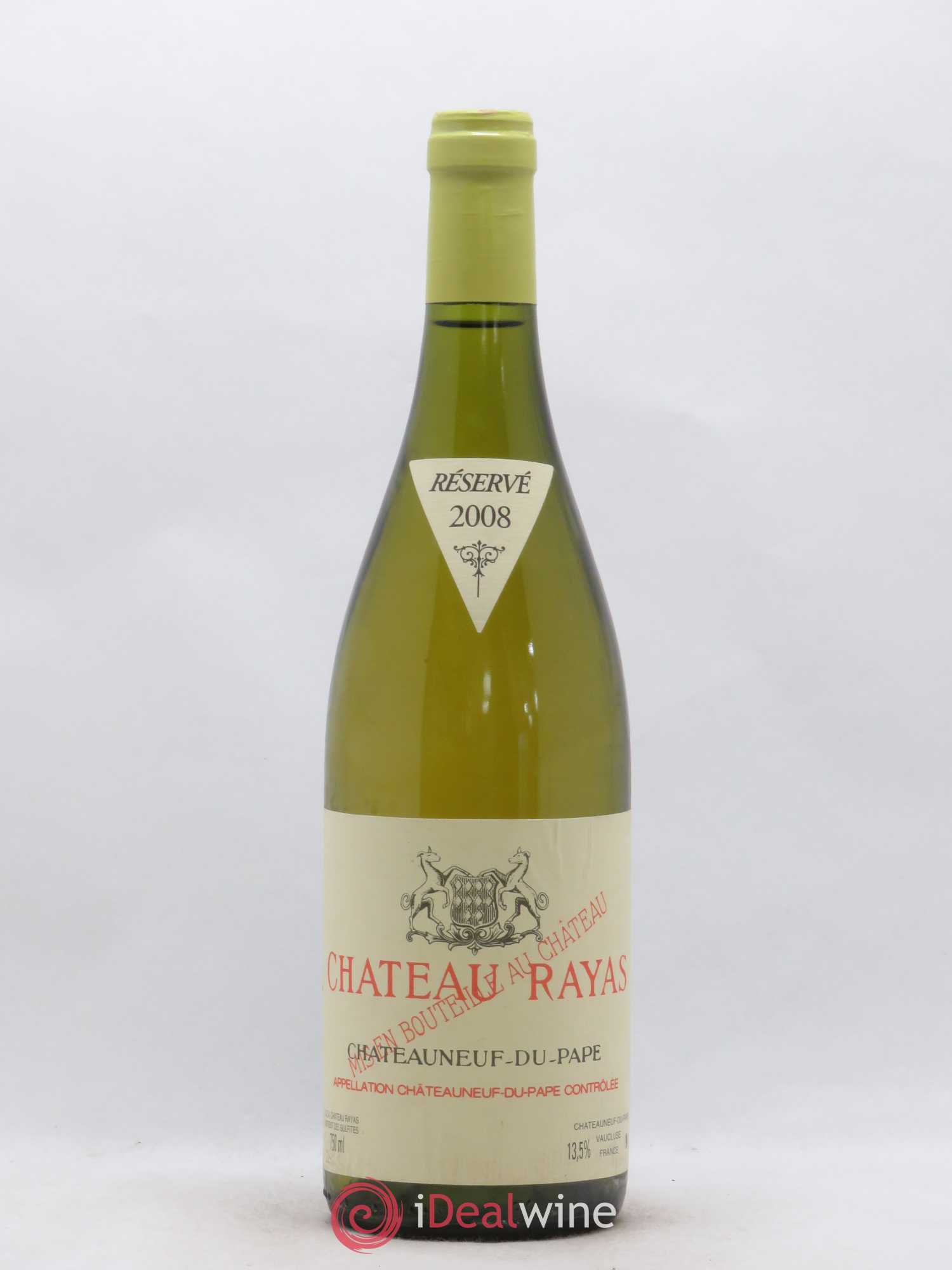 Châteauneuf-du-Pape Château Rayas Emmanuel Reynaud 2008 - Lot de 1 bouteille - 0