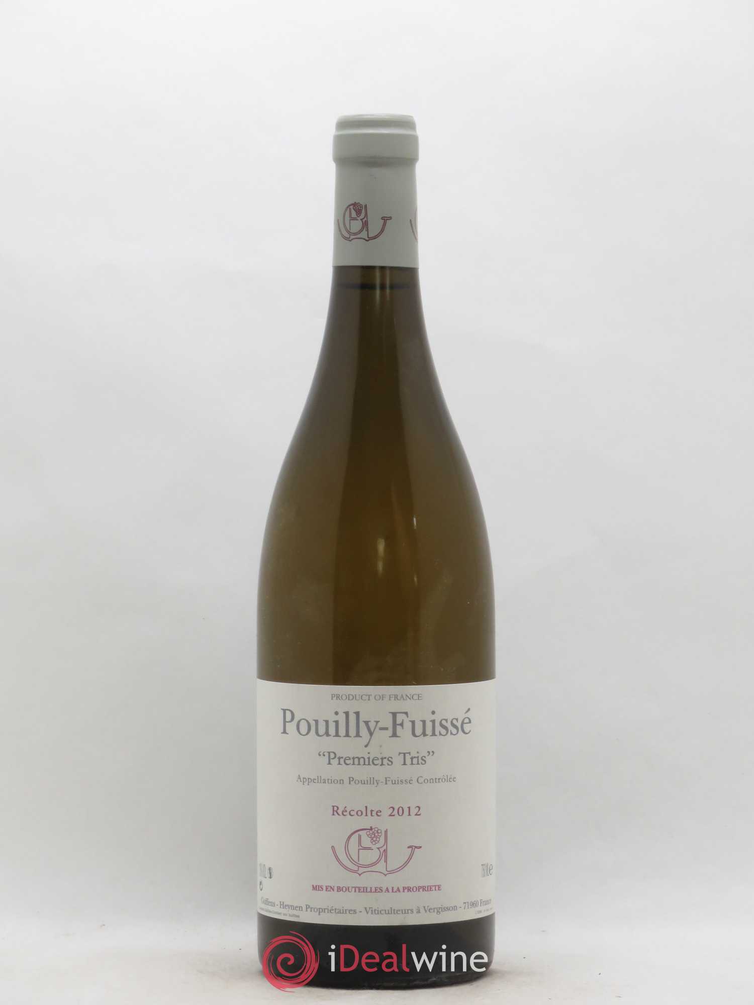 Pouilly-Fuissé Premiers Tris Guffens-Heynen 2012 - Lot de 1 bouteille - 0