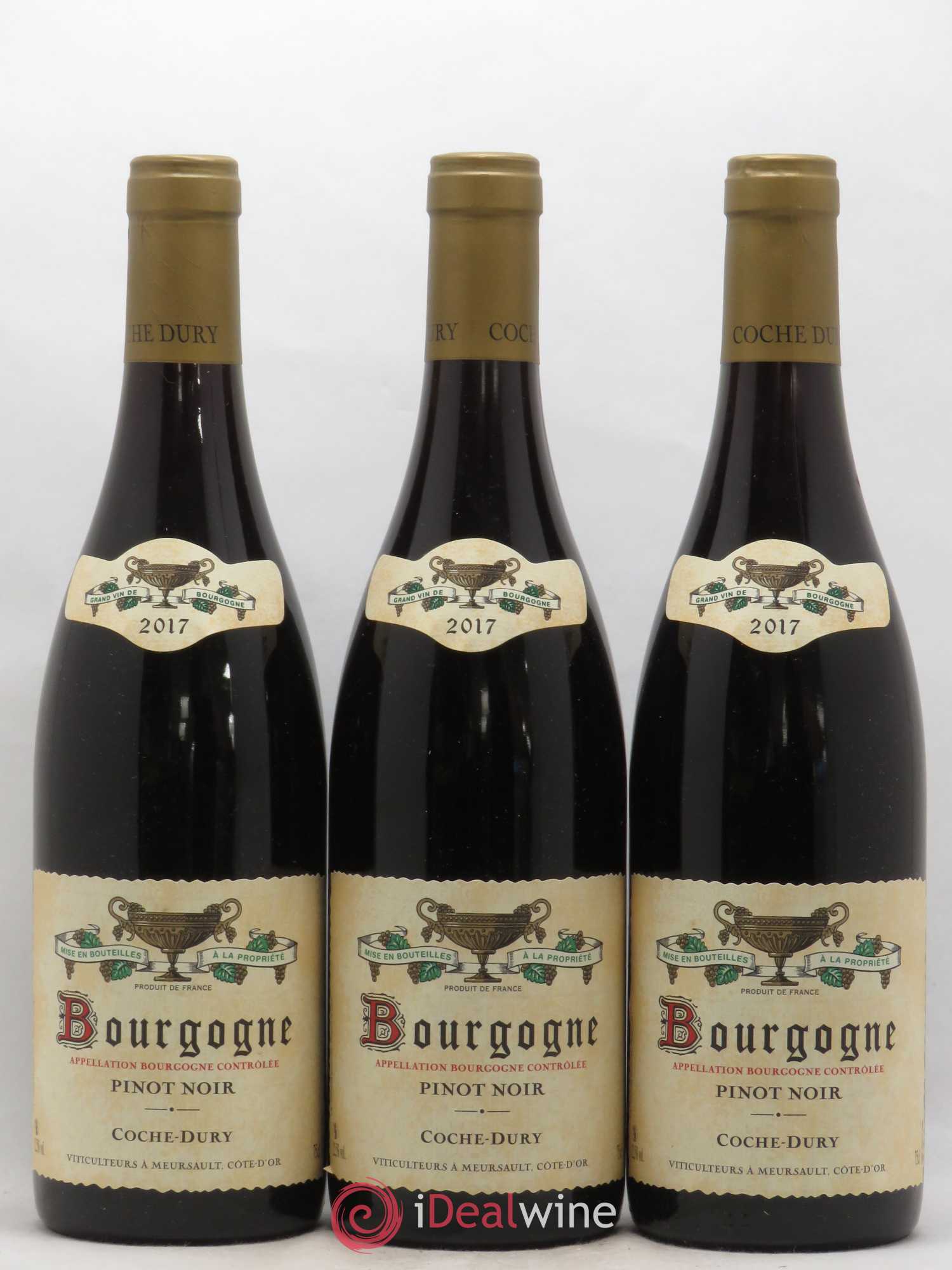 Bourgogne Coche Dury (Domaine) 2017 - Lot de 3 bouteilles - 0