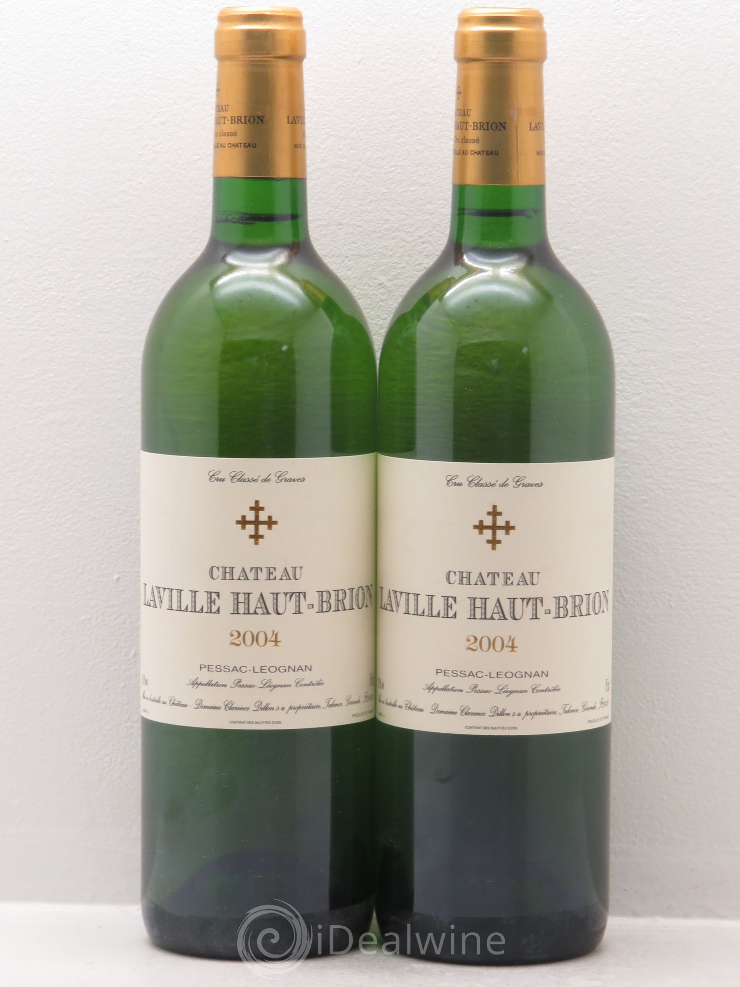 Château Laville Haut-Brion Cru Classé de Graves 2004 - Lot de 2 bouteilles - 0
