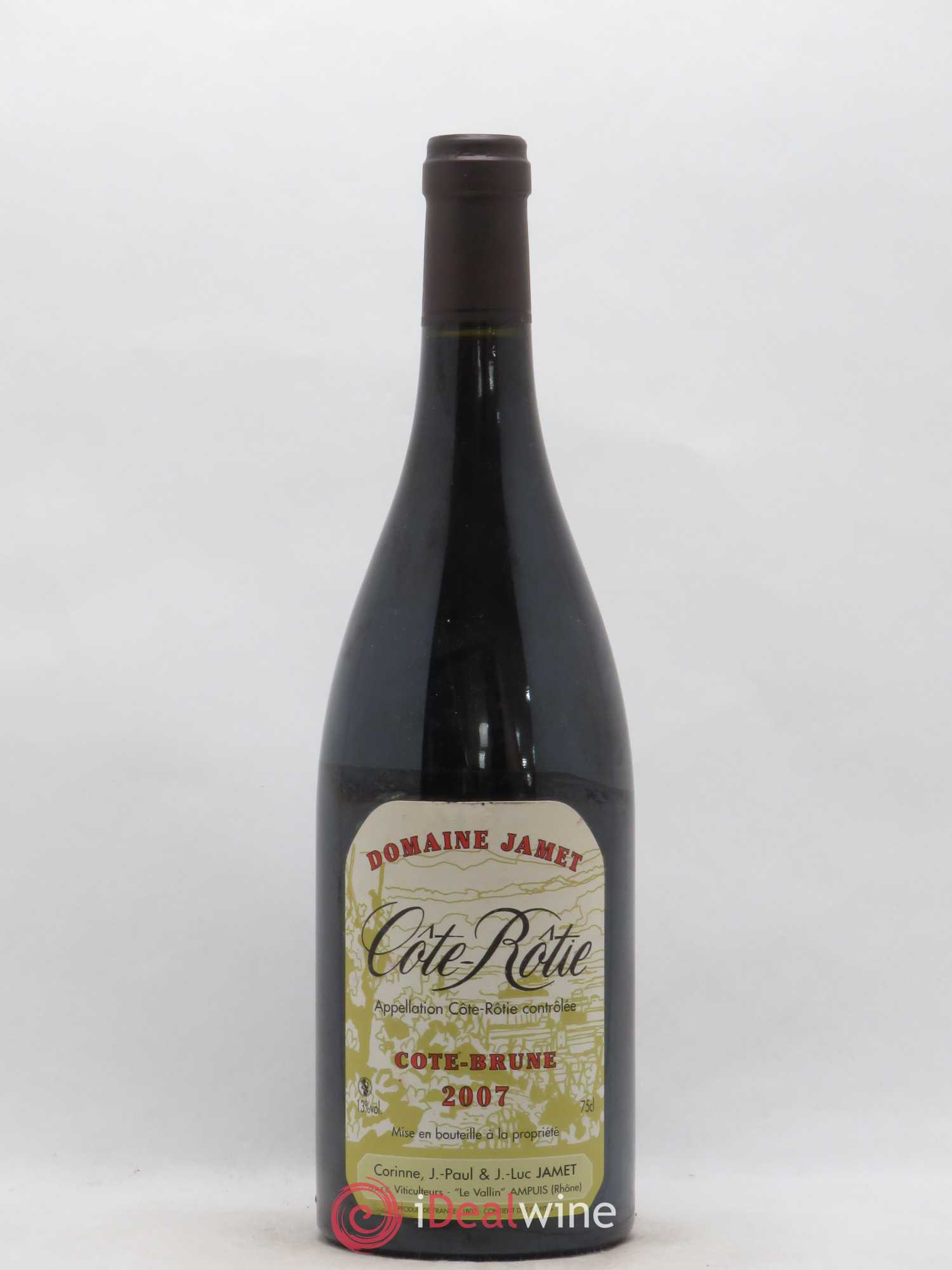 Côte-Rôtie Côte Brune Jamet (Domaine) 2007 - Lot de 1 bouteille - 0