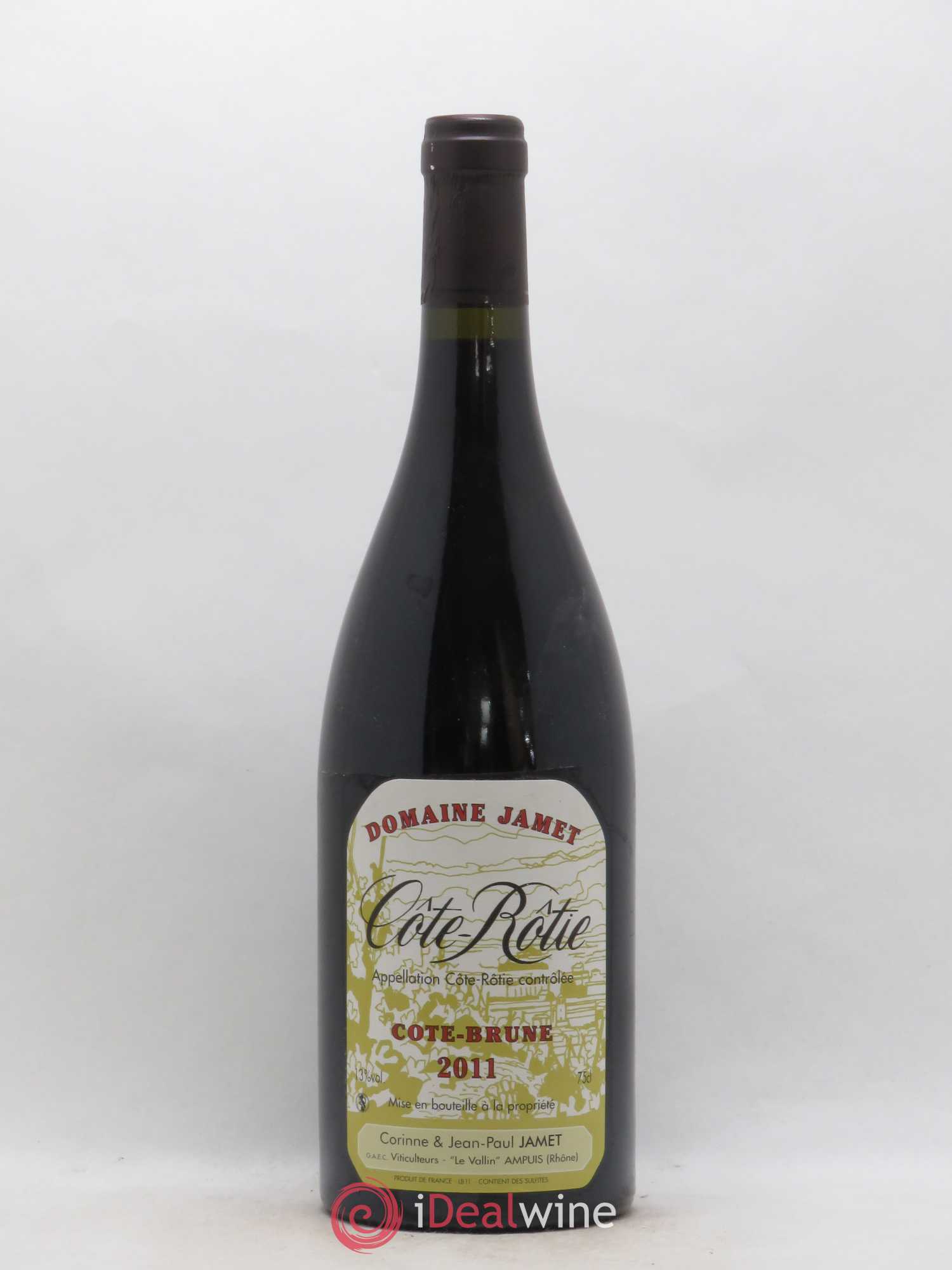 Côte-Rôtie Côte Brune Jamet (Domaine) 2011 - Lot de 1 bouteille - 0