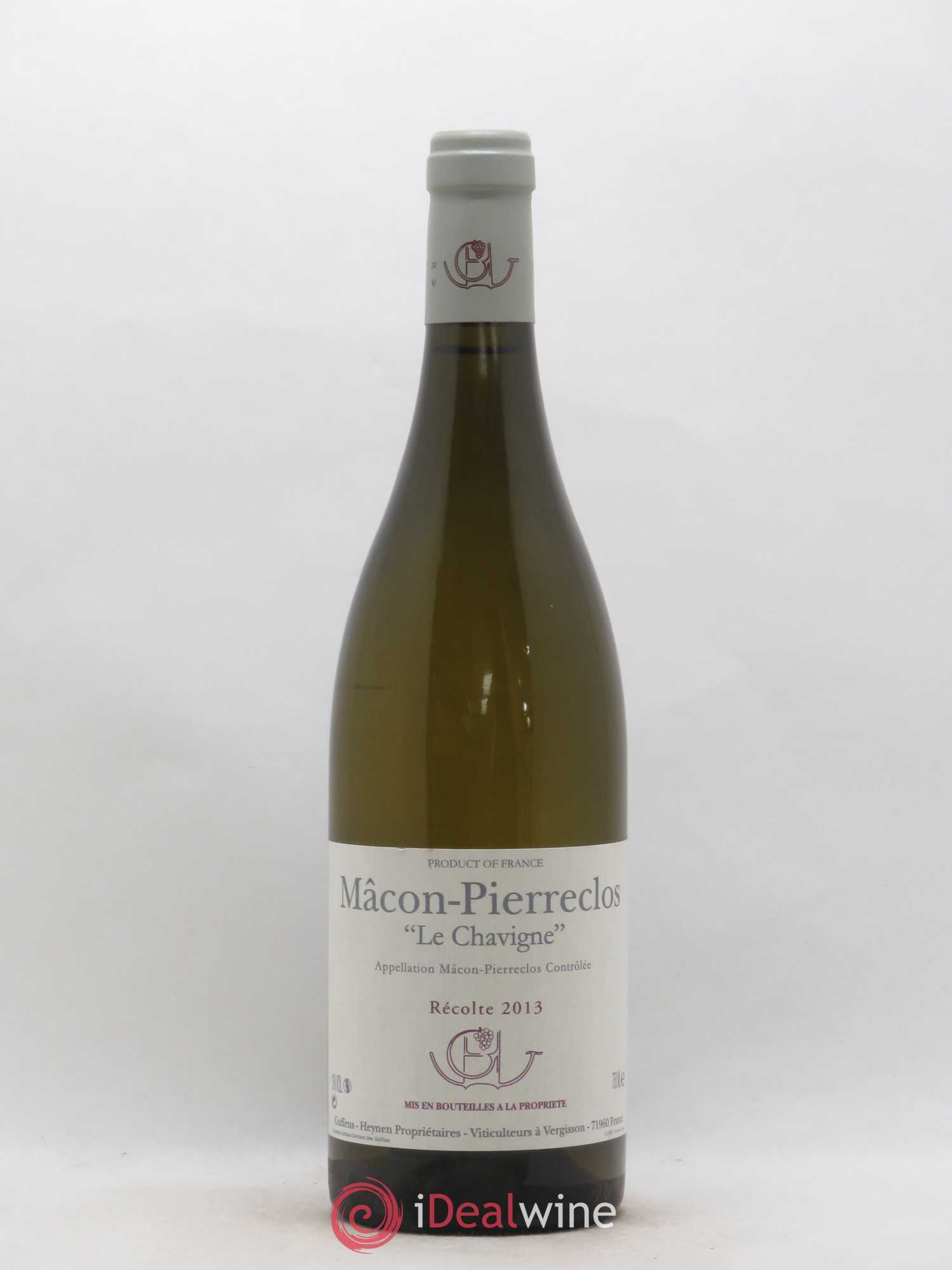 Mâcon-Pierreclos Le Chavigne Guffens-Heynen 2013 - Lot de 1 bouteille - 0