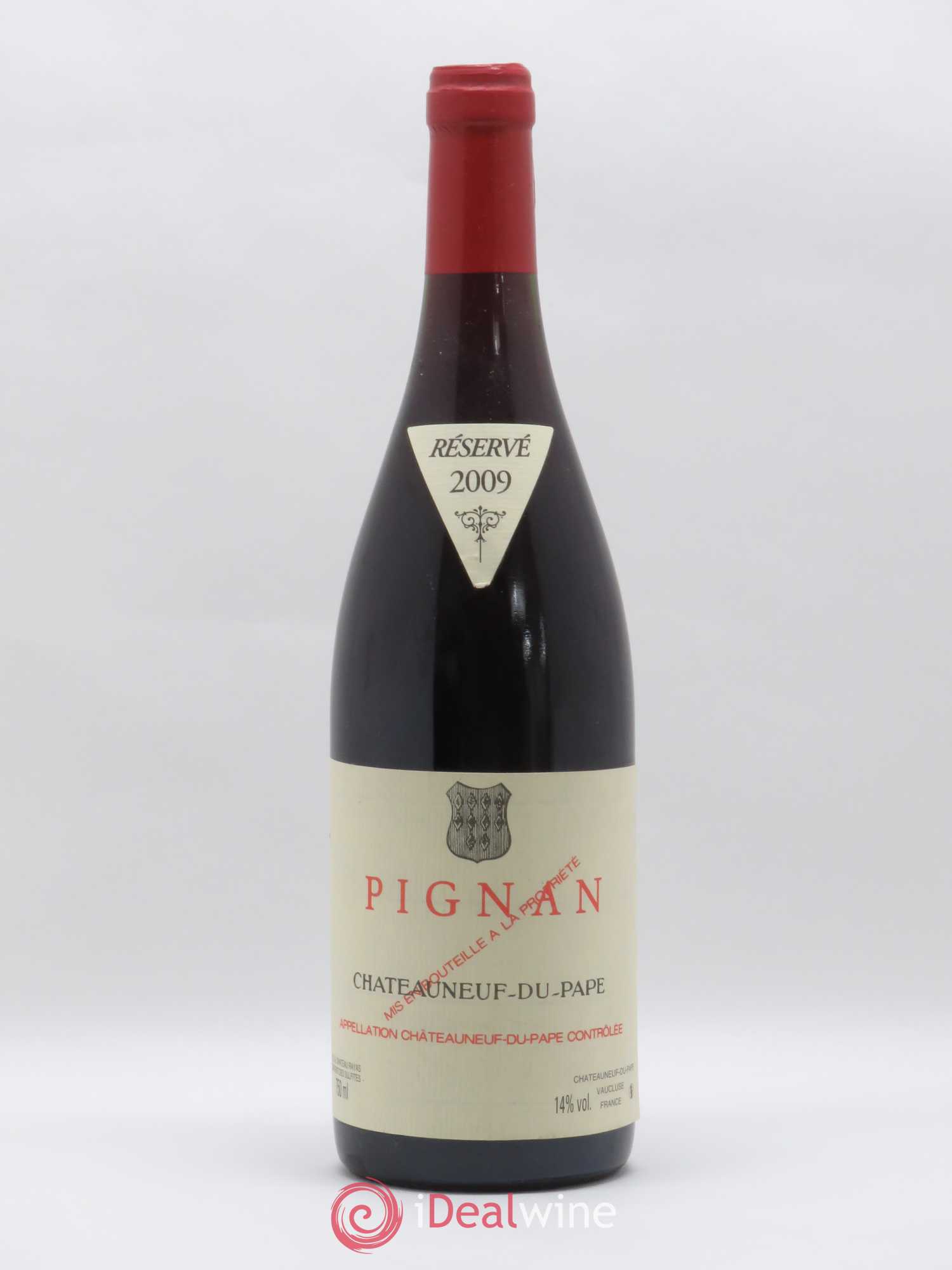 Châteauneuf-du-Pape Pignan Emmanuel Reynaud 2009 - Lot de 1 bouteille - 0