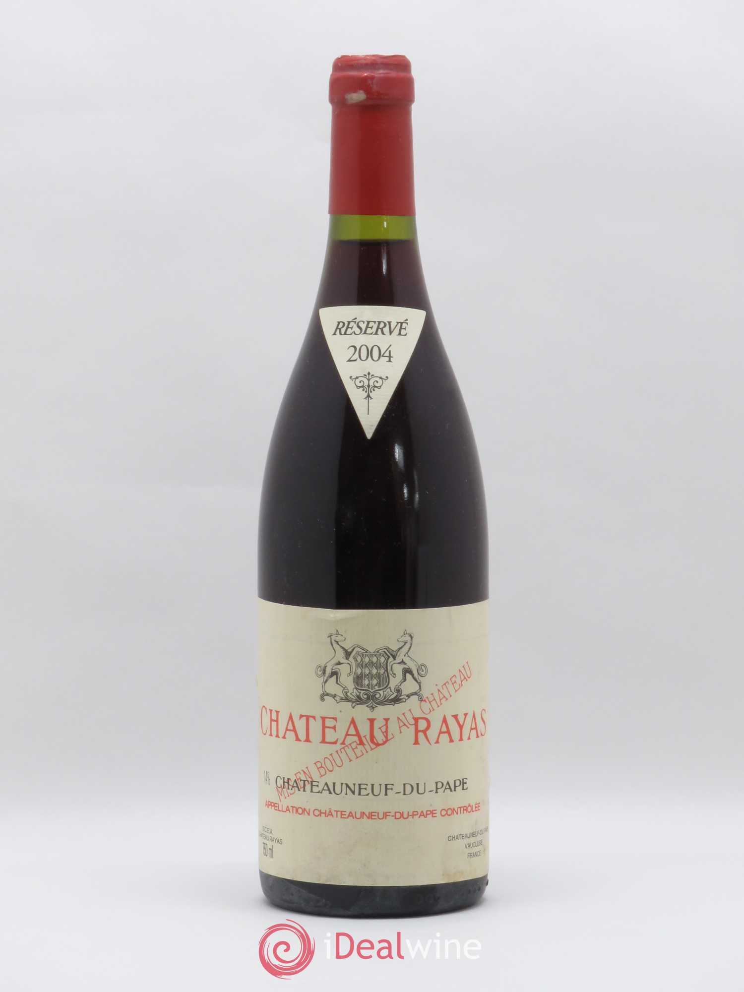 Châteauneuf-du-Pape Château Rayas Emmanuel Reynaud 2004 - Lot de 1 bouteille - 0