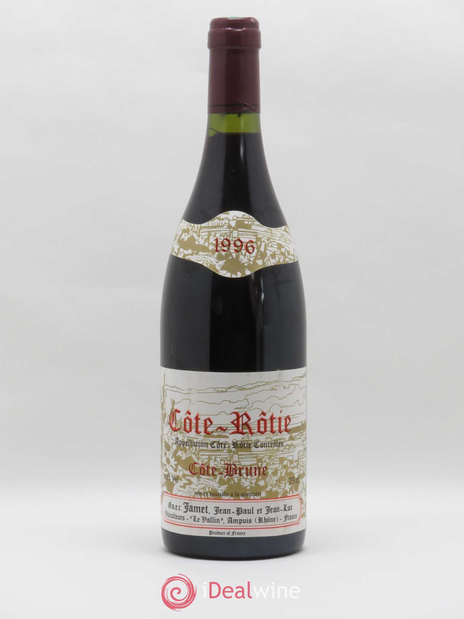 Côte-Rôtie Côte Brune Jamet (Domaine) 1996 - Lot de 1 bouteille - 0