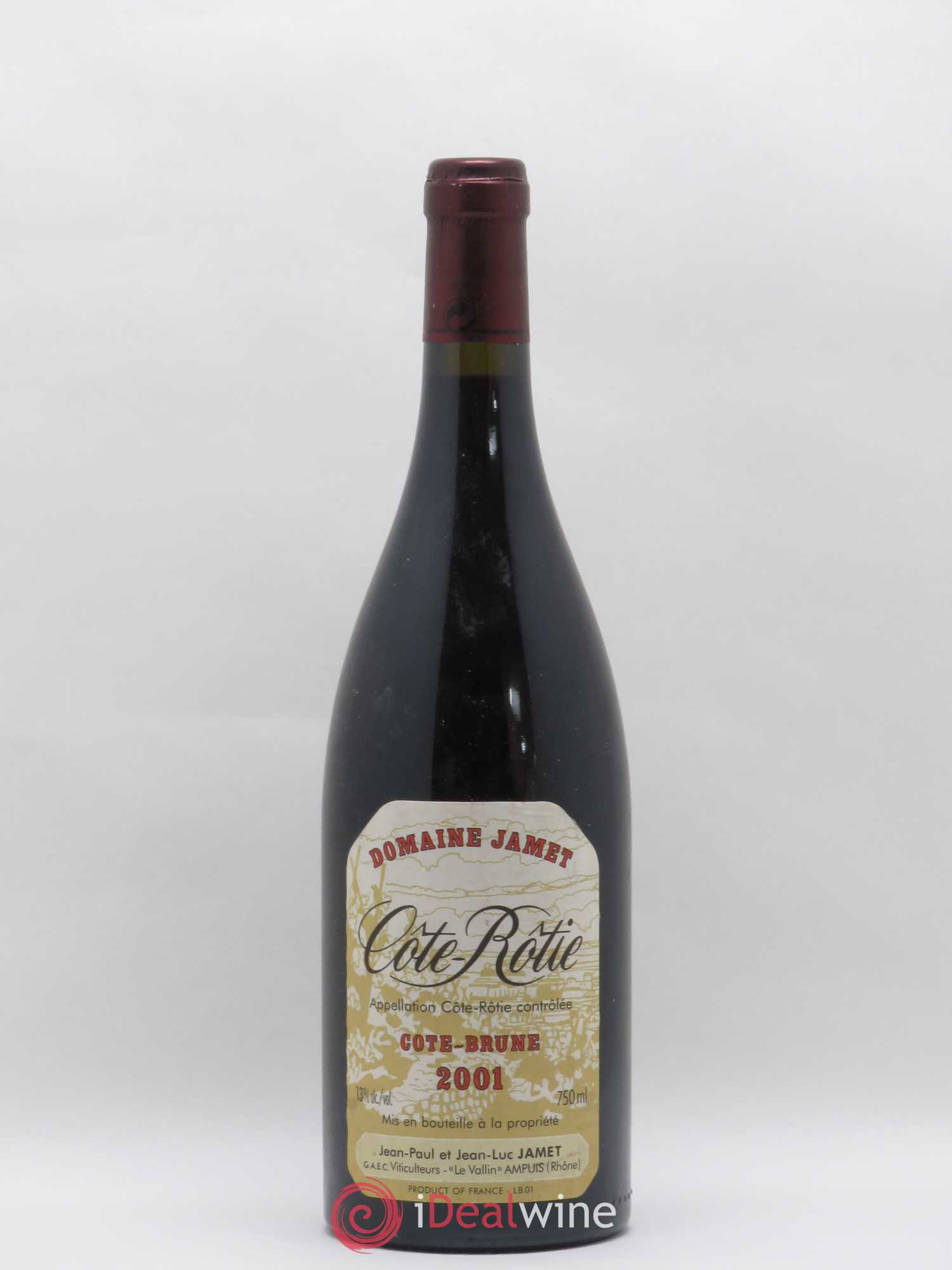 Côte-Rôtie Côte Brune Jamet (Domaine) 2001 - Lot de 1 bouteille - 0