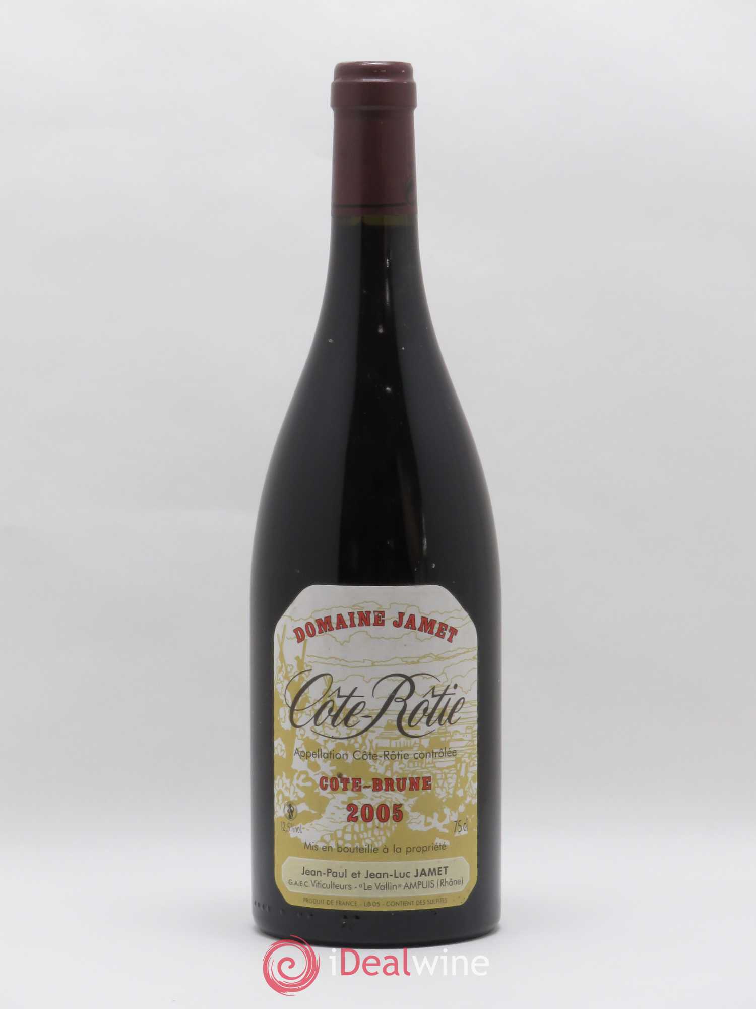 Côte-Rôtie Côte Brune Jamet (Domaine) 2005 - Lot de 1 bouteille - 0