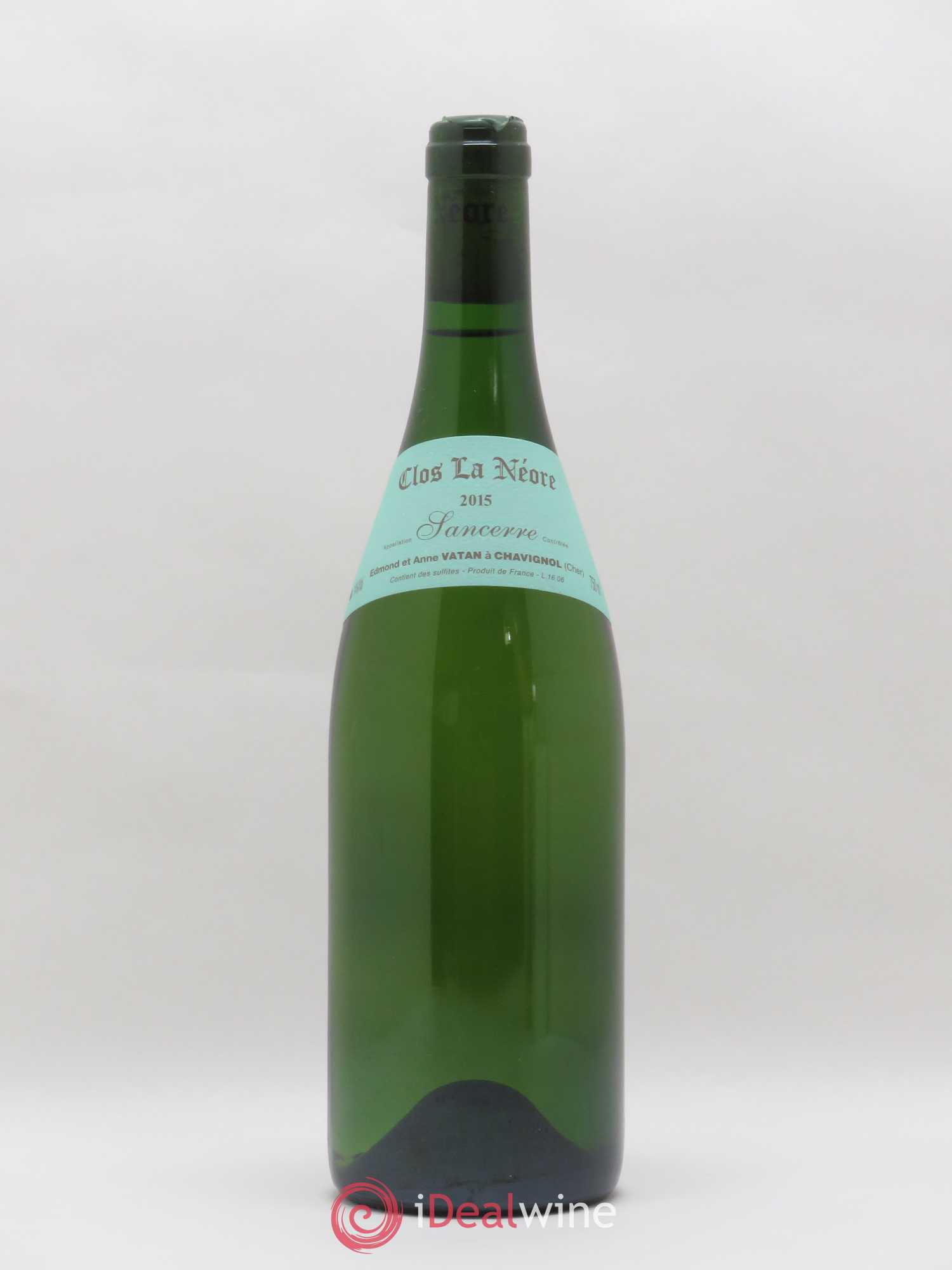 Sancerre Clos la Neore Edmond Vatan 2015 - Lot de 1 bouteille - 0