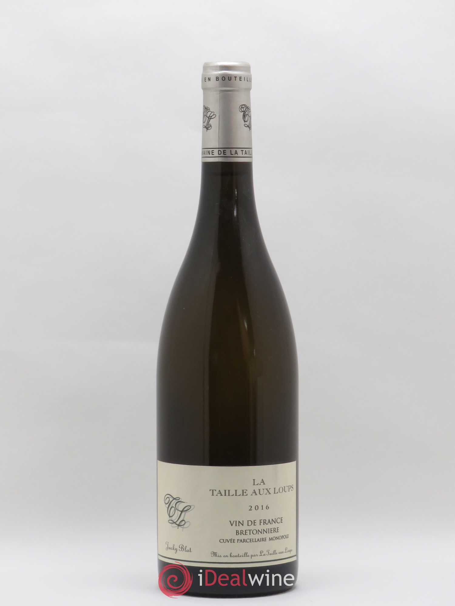 Vin de France Bretonnière La Taille aux Loups - Jacky Blot 2016 - Lot de 1 bouteille - 0