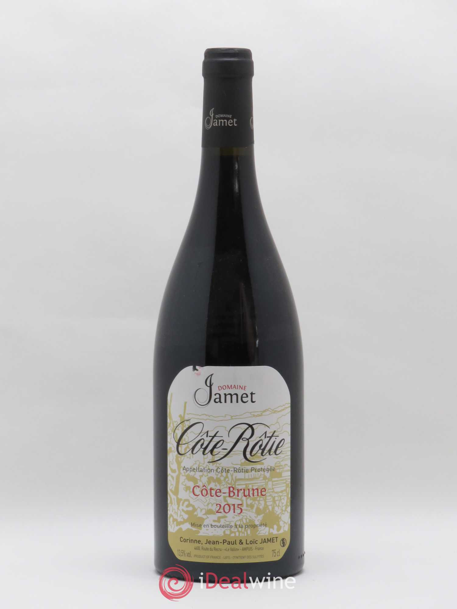 Côte-Rôtie Côte Brune Jamet (Domaine) 2015 - Lot de 1 bouteille - 0