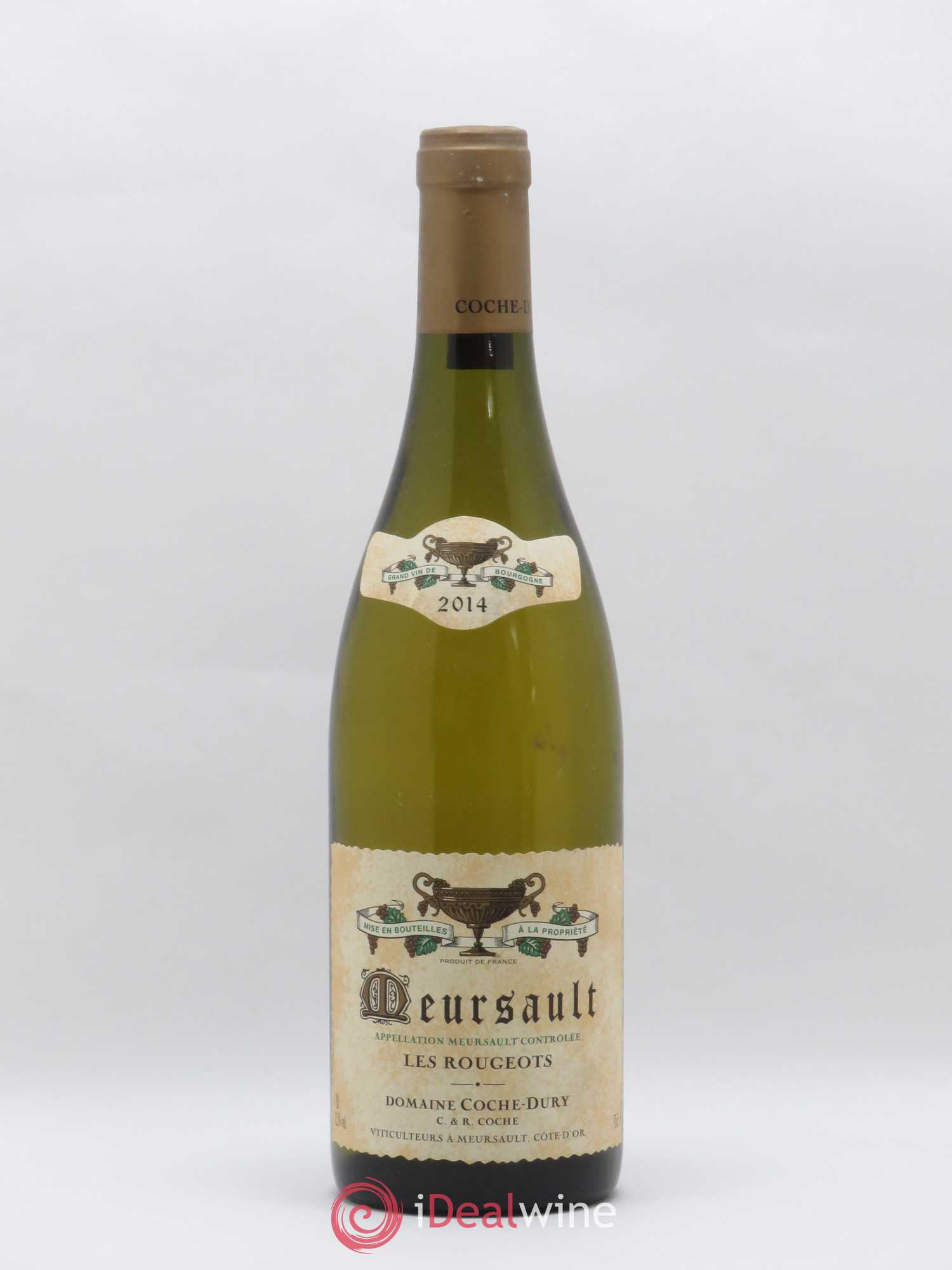 Meursault Les Rougeots Coche Dury (Domaine) 2014 - Lot de 1 bouteille - 0
