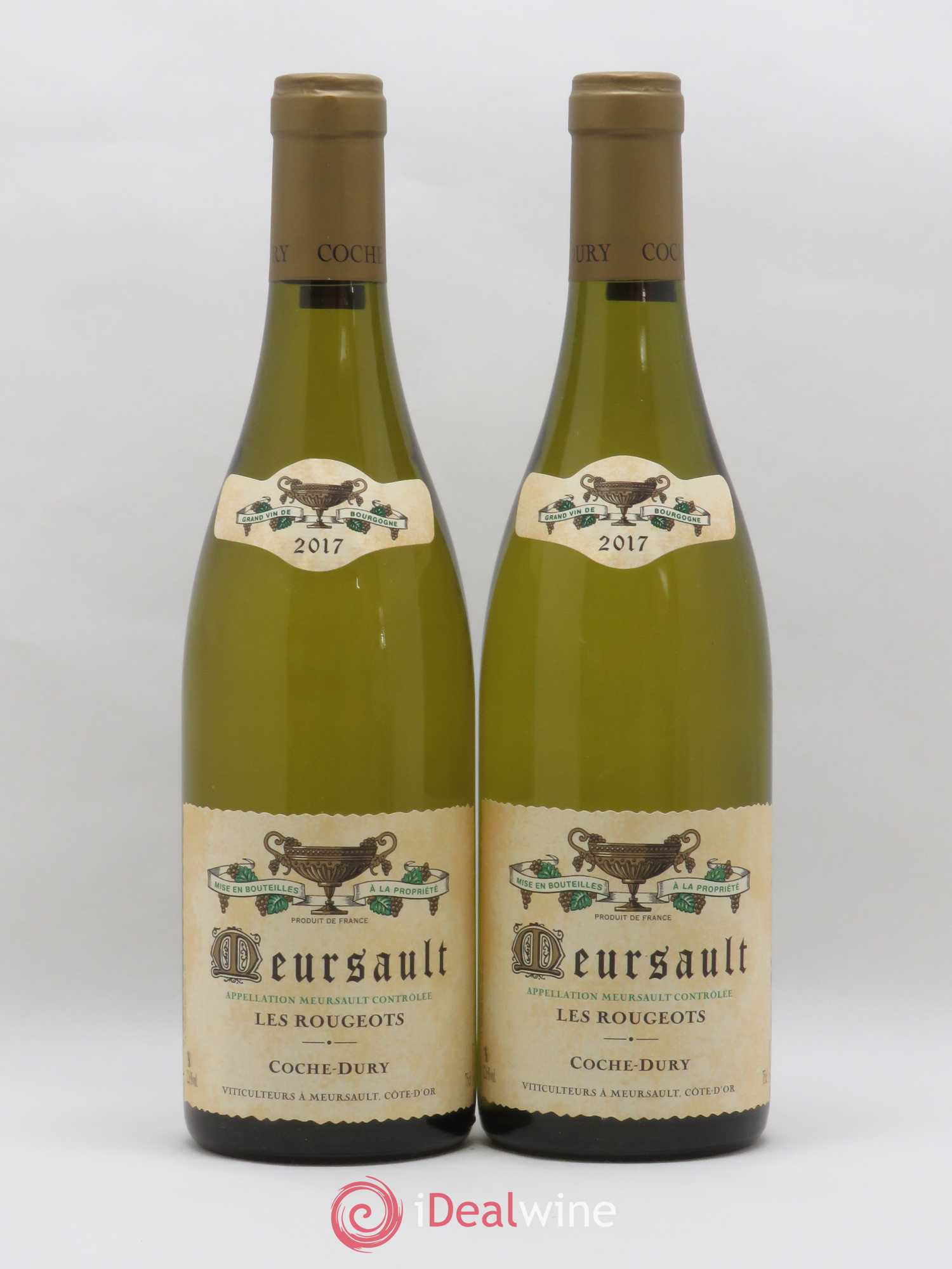 Meursault Les Rougeots Coche Dury (Domaine) 2017 - Lot de 2 bouteilles - 0