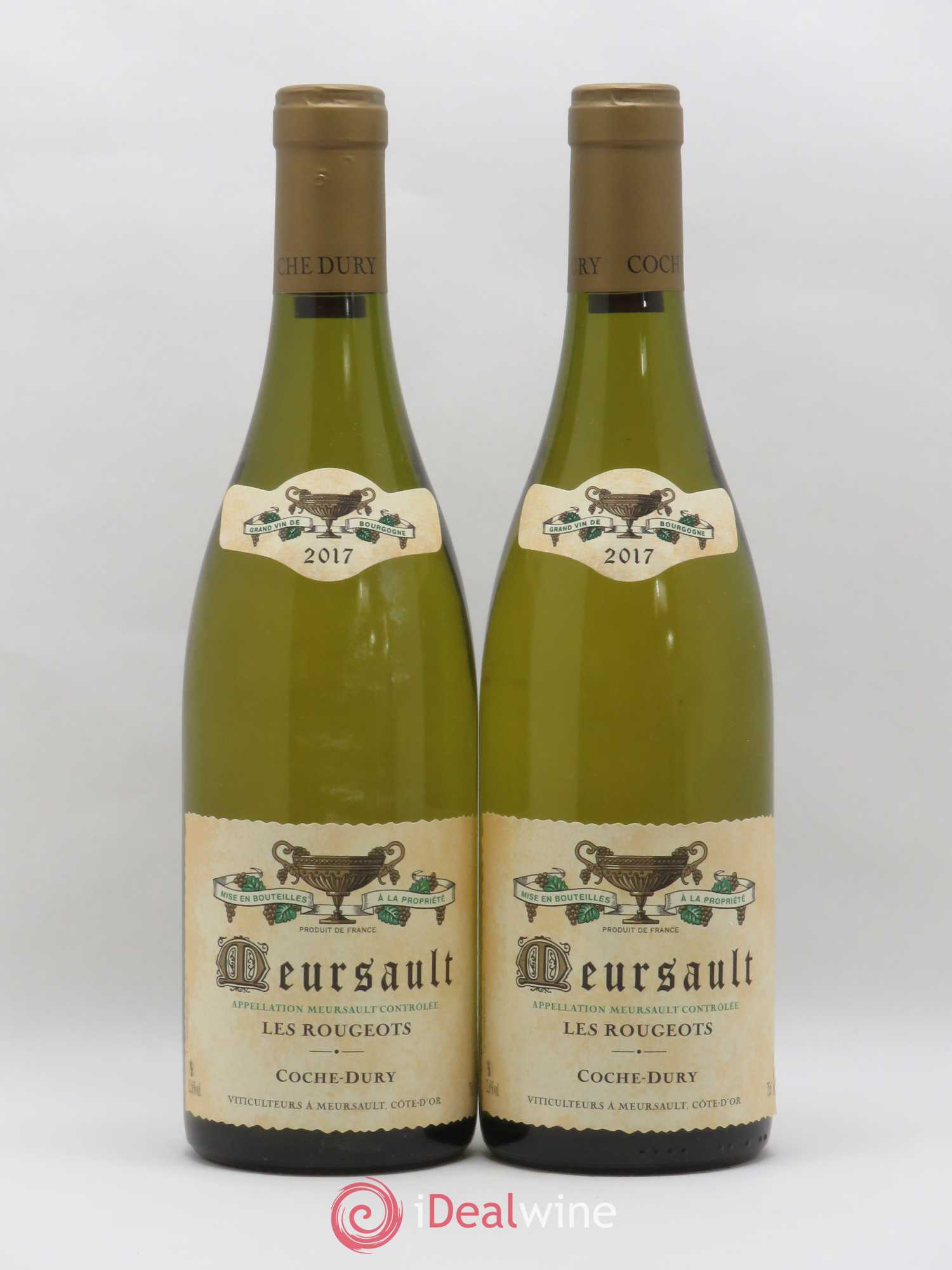 Meursault Les Rougeots Coche Dury (Domaine) 2017 - Lot de 2 bouteilles - 0