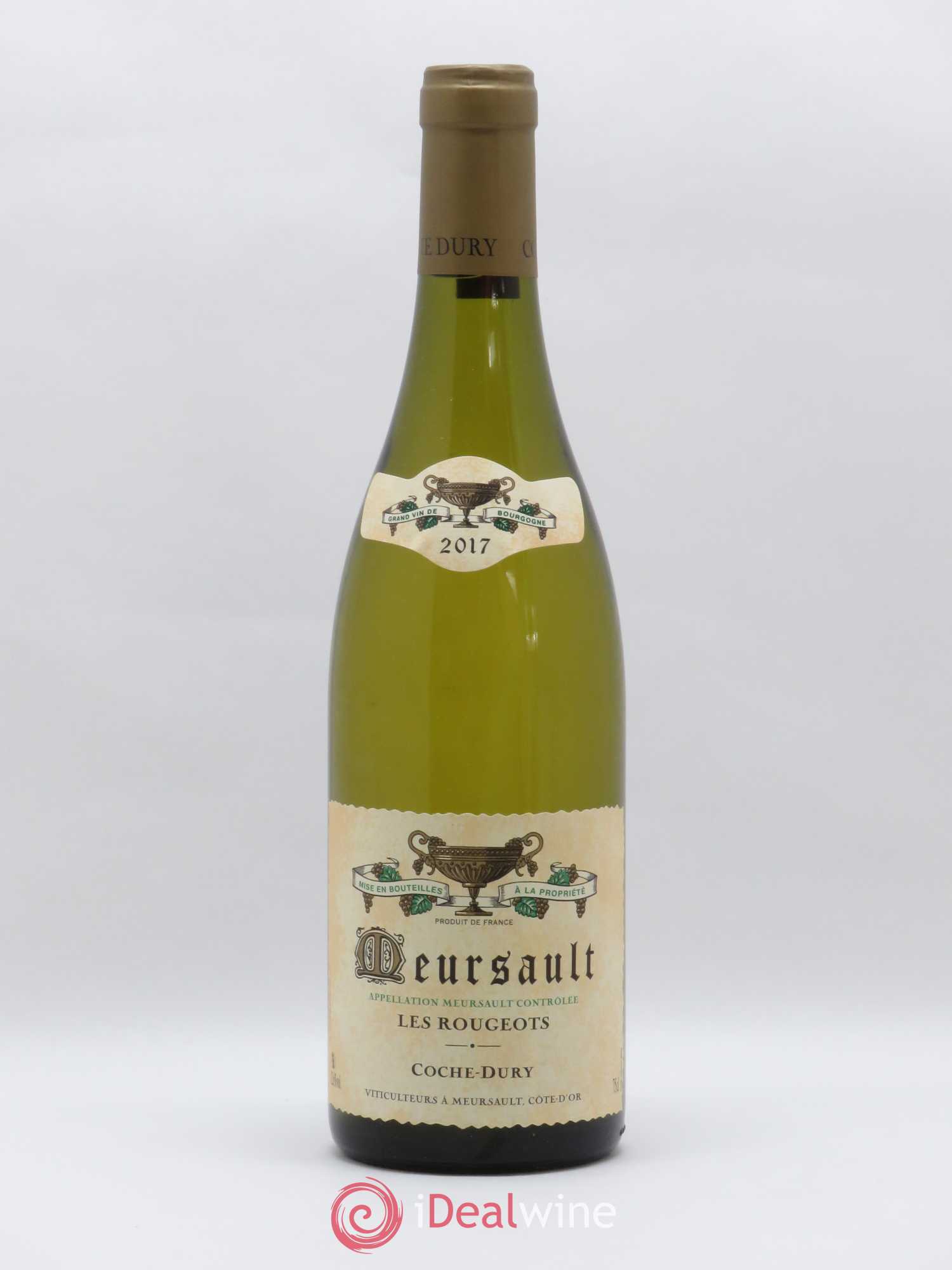Meursault Les Rougeots Coche Dury (Domaine) 2017 - Lot de 1 bouteille - 0
