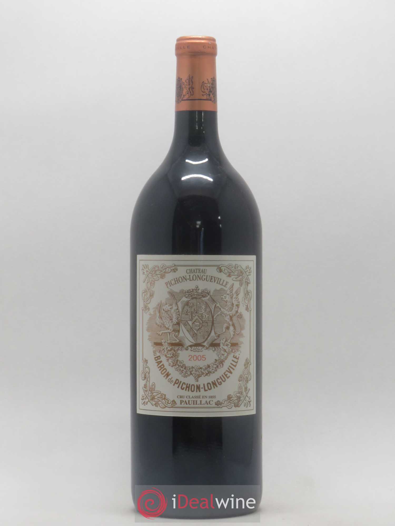 Pichon Longueville Baron 2ème Grand Cru Classé 2005 - Lot de 1 magnum - 0