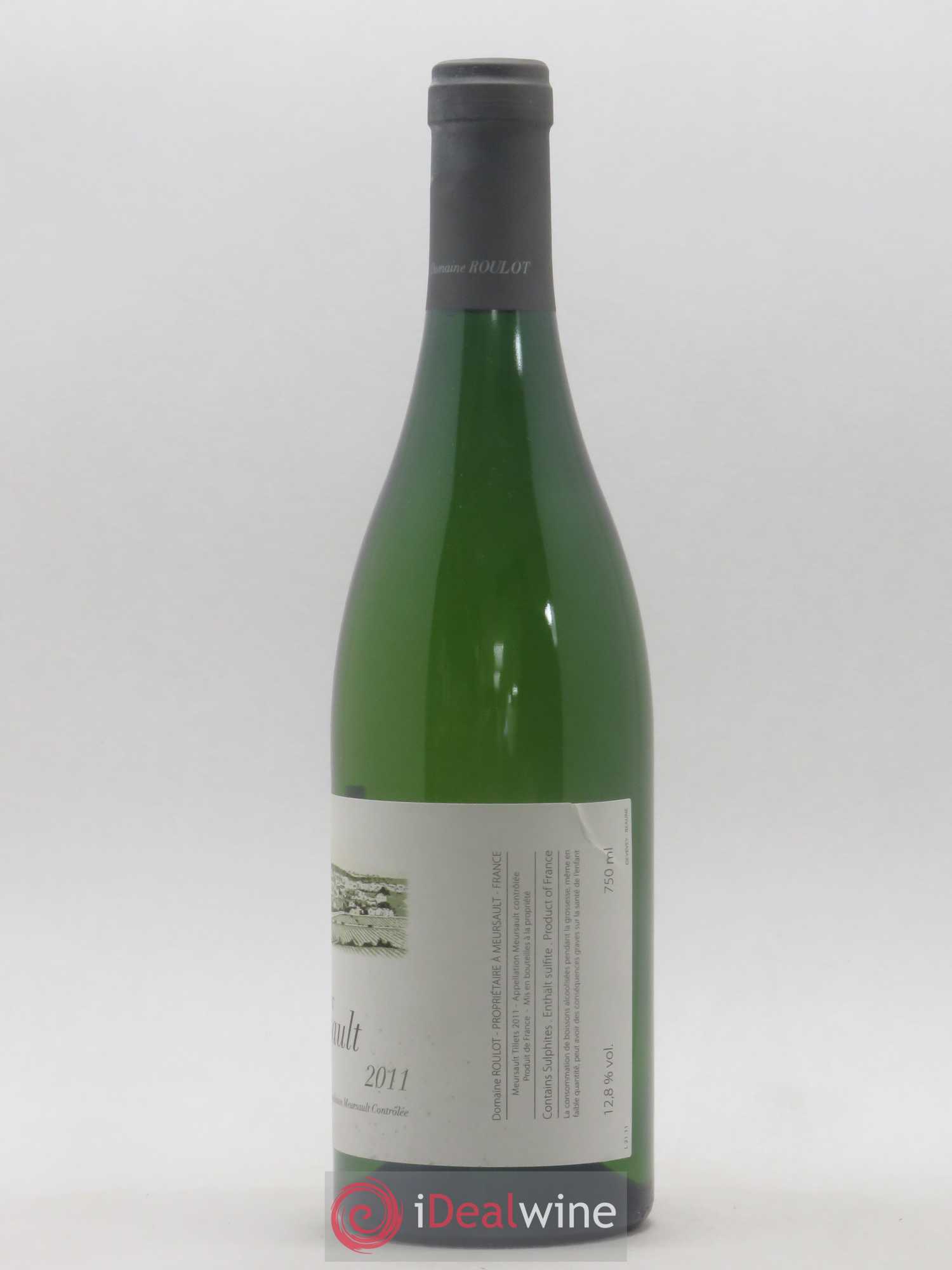 Meursault Les Tillets Roulot (Domaine) 2011 - Lot de 1 bouteille - 1