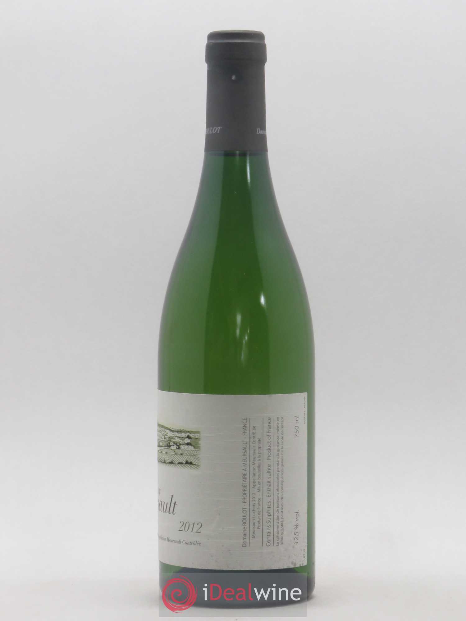 Meursault Luchets Roulot (Domaine) 2012 - Lot de 1 bouteille - 1